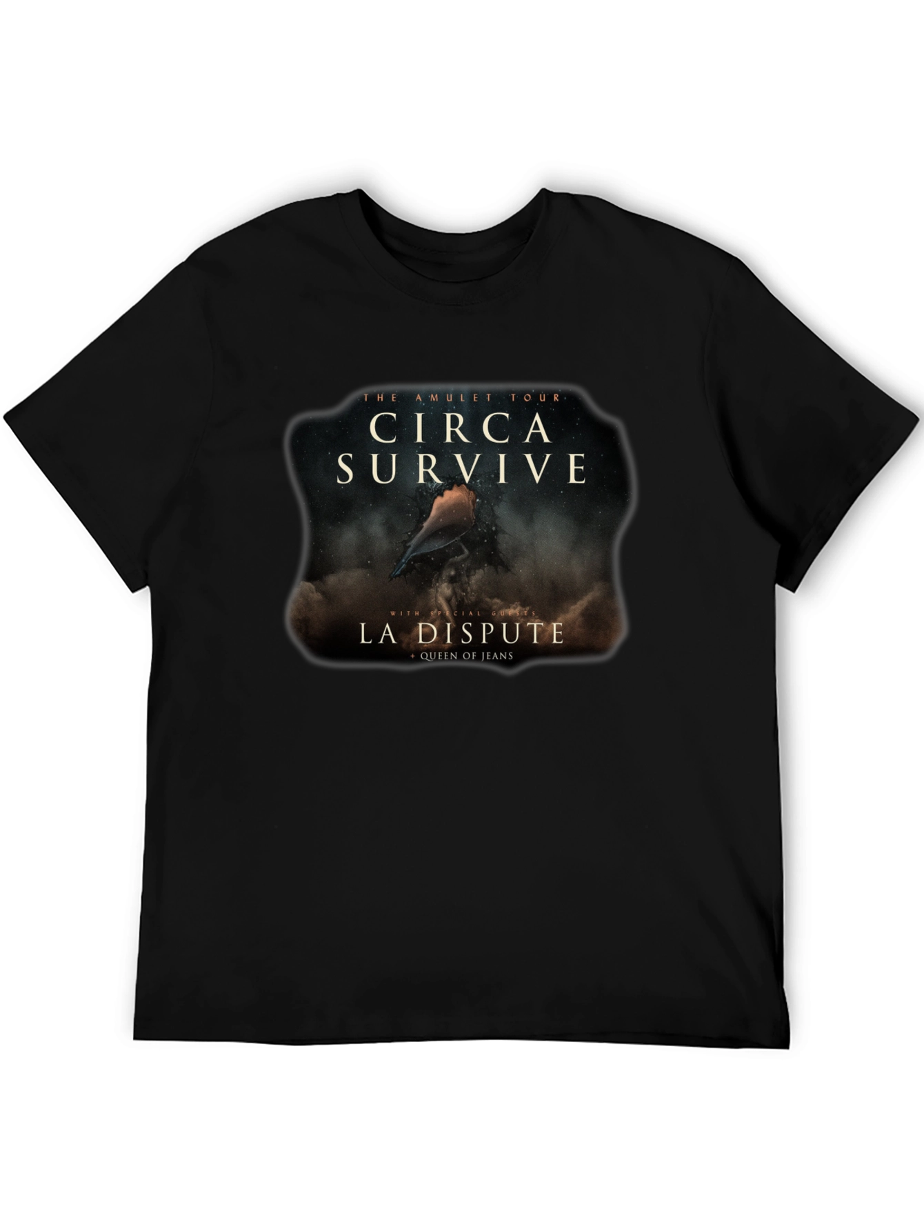Circa Survive Amulet Tour Black T-Shirt