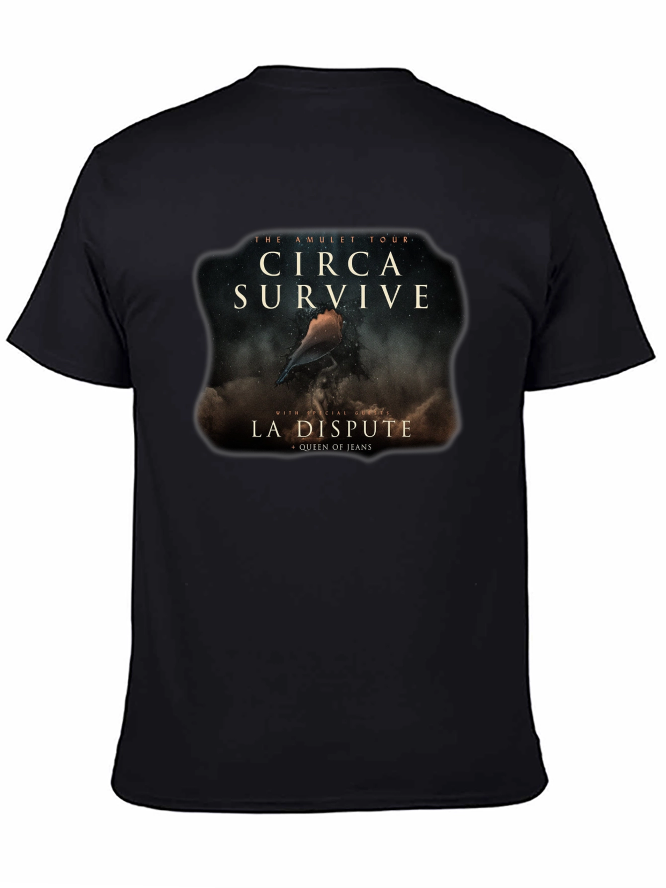 Circa Survive Amulet Tour Black T-Shirt