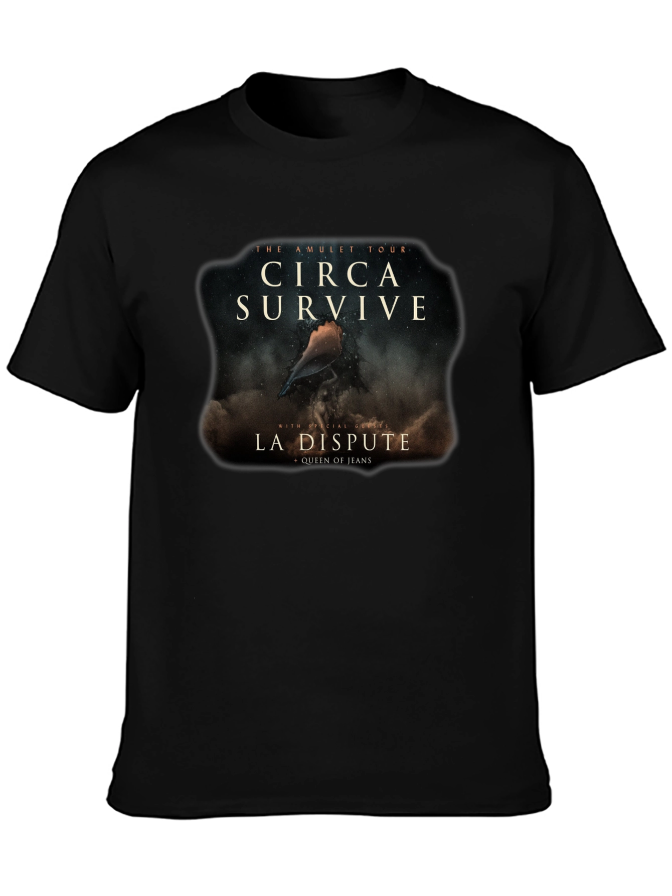 Circa Survive Amulet Tour Black T-Shirt