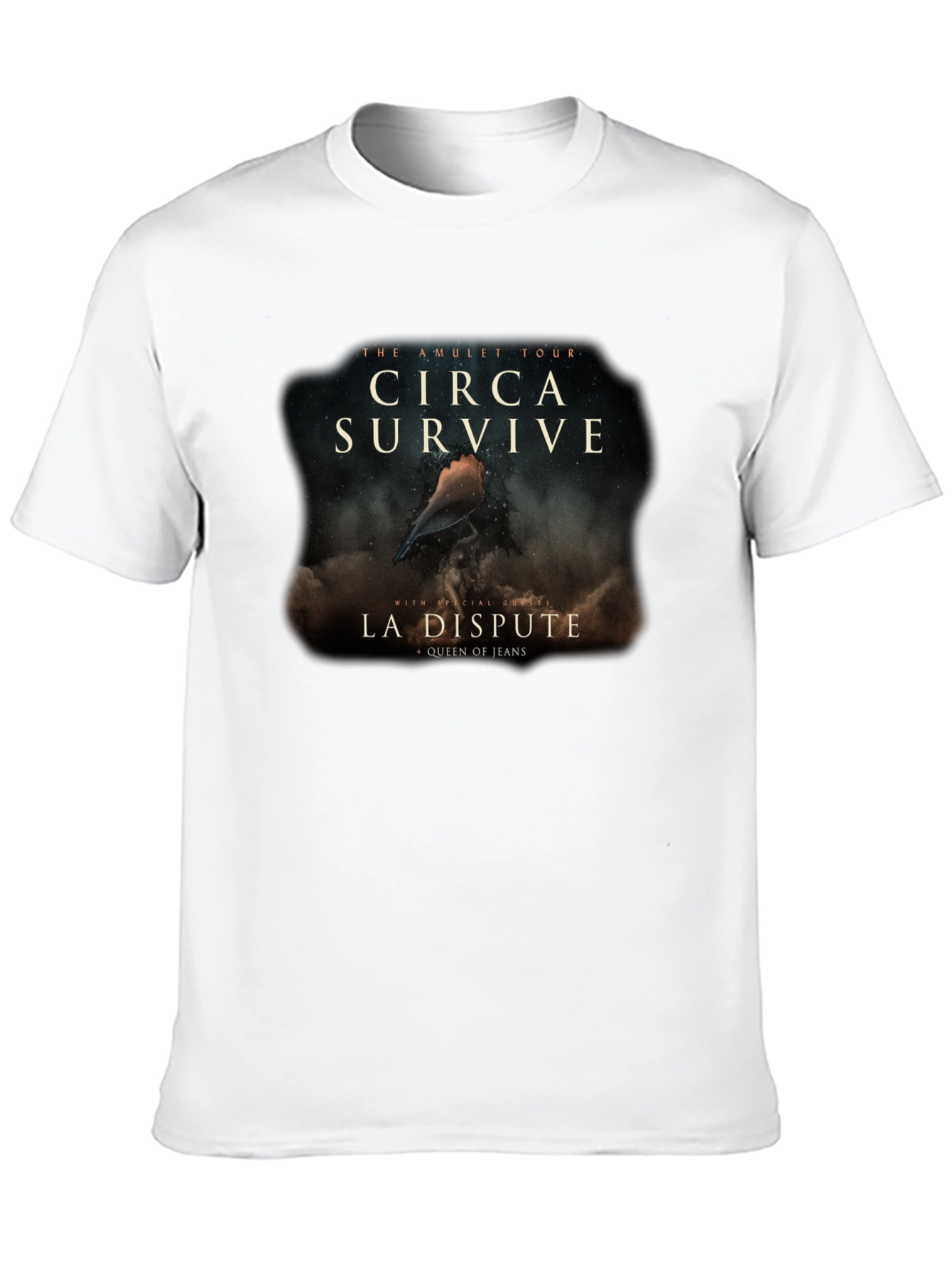 Circa Survive Amulet Tour Black T-Shirt
