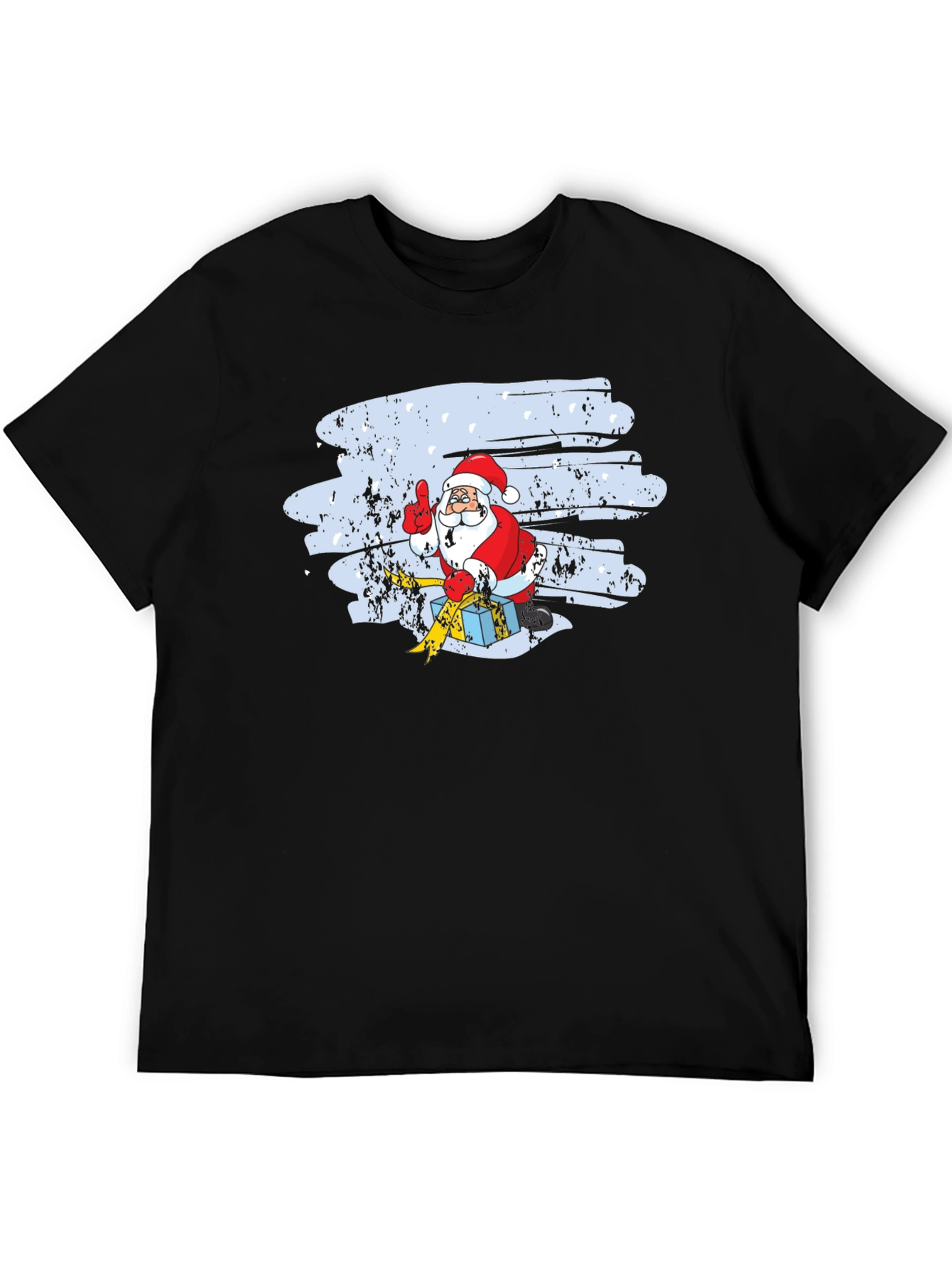 Santa Claus Graphic Tee - Holiday Cheer
