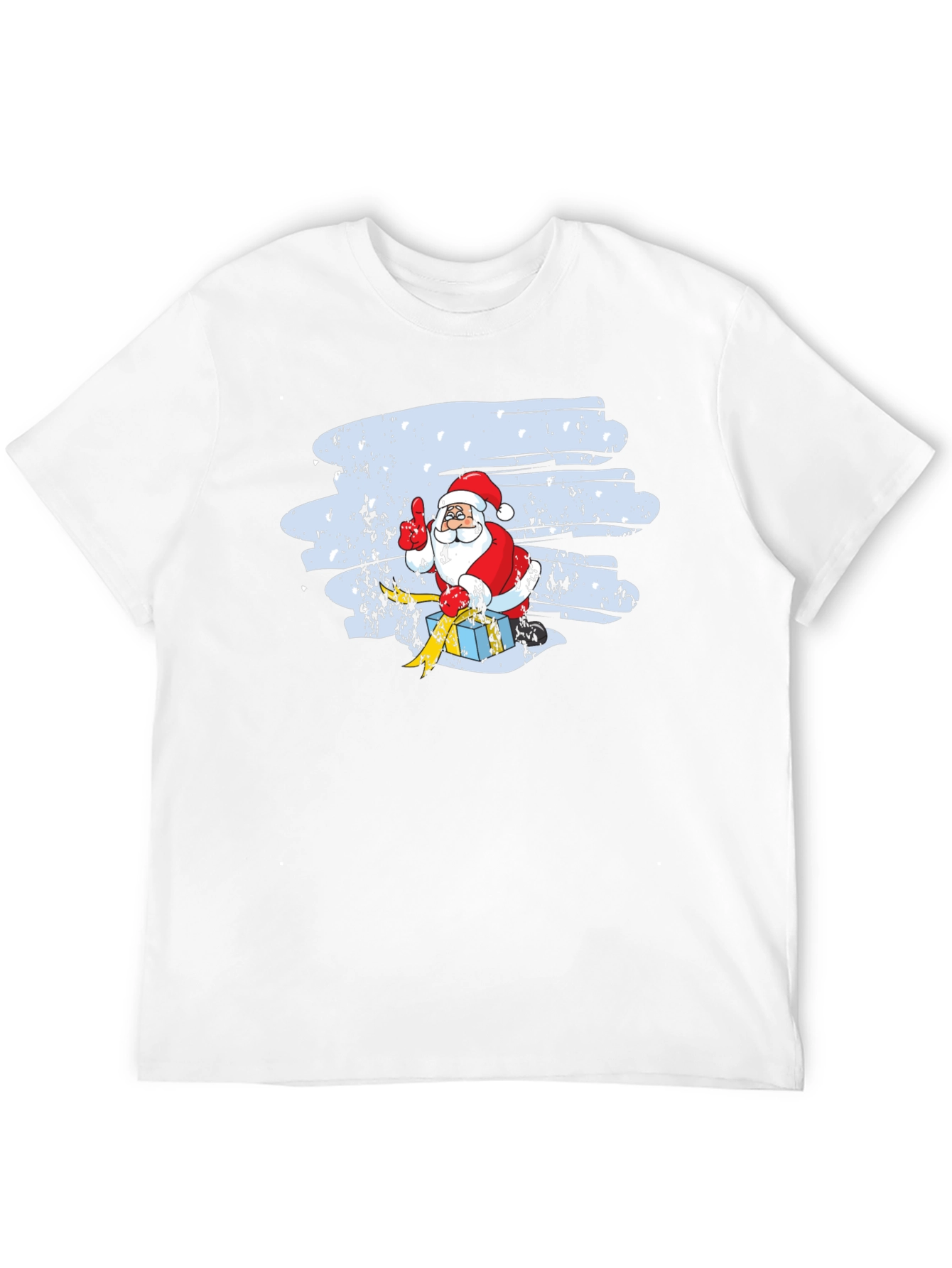Santa Claus Graphic Tee - Holiday Cheer