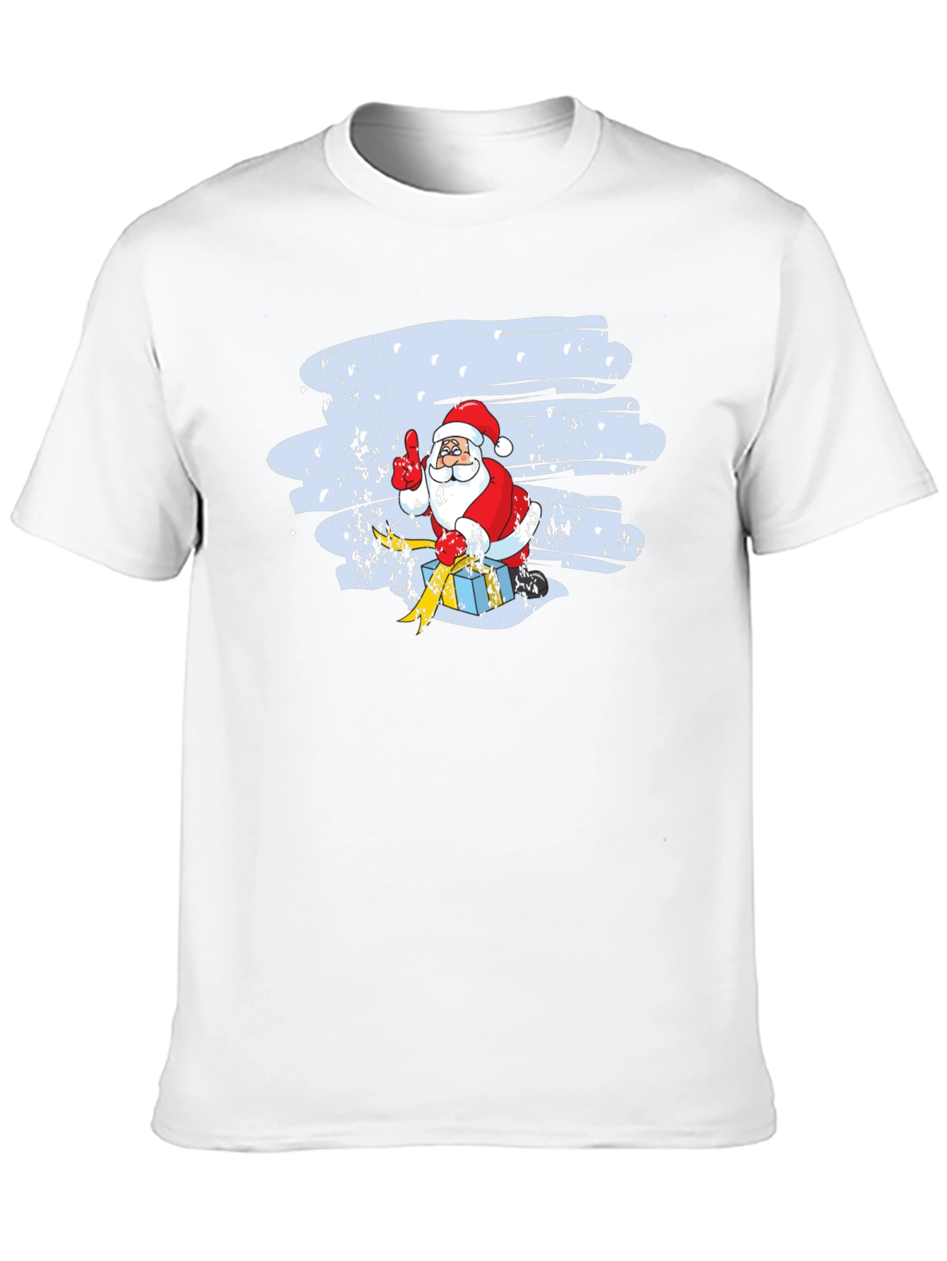 Santa Claus Graphic Tee - Holiday Cheer