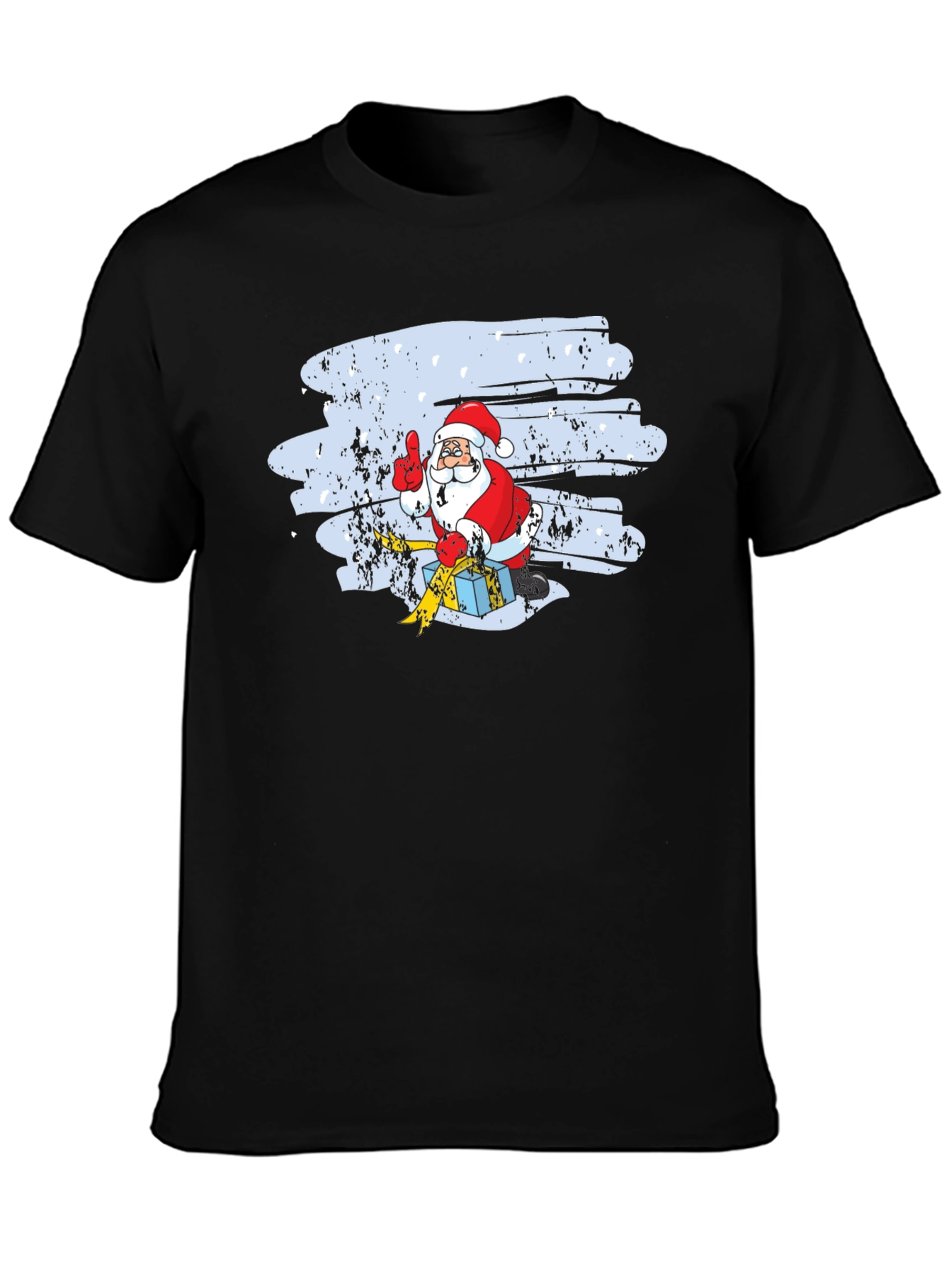 Santa Claus Graphic Tee - Holiday Cheer
