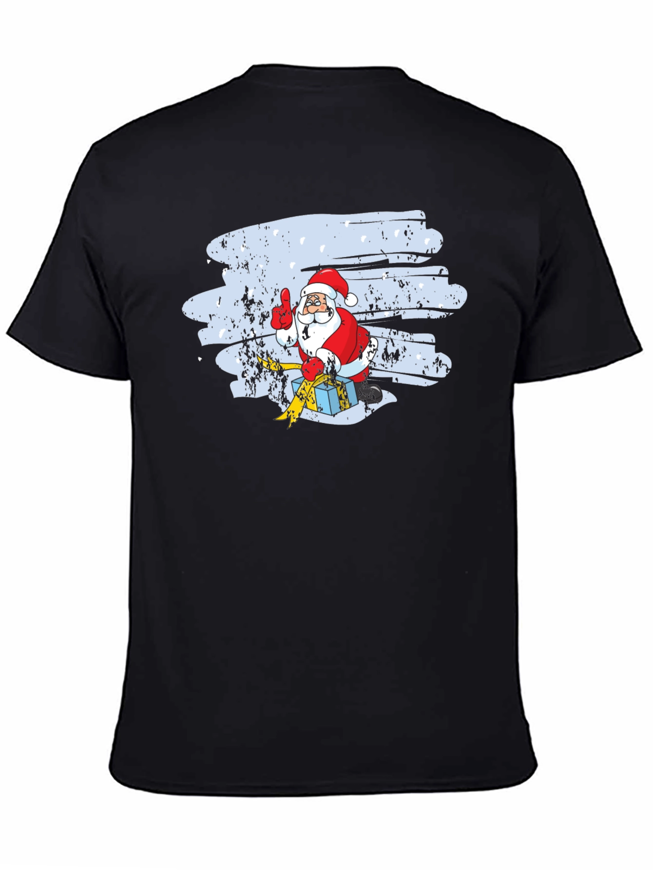 Santa Claus Graphic Tee - Holiday Cheer