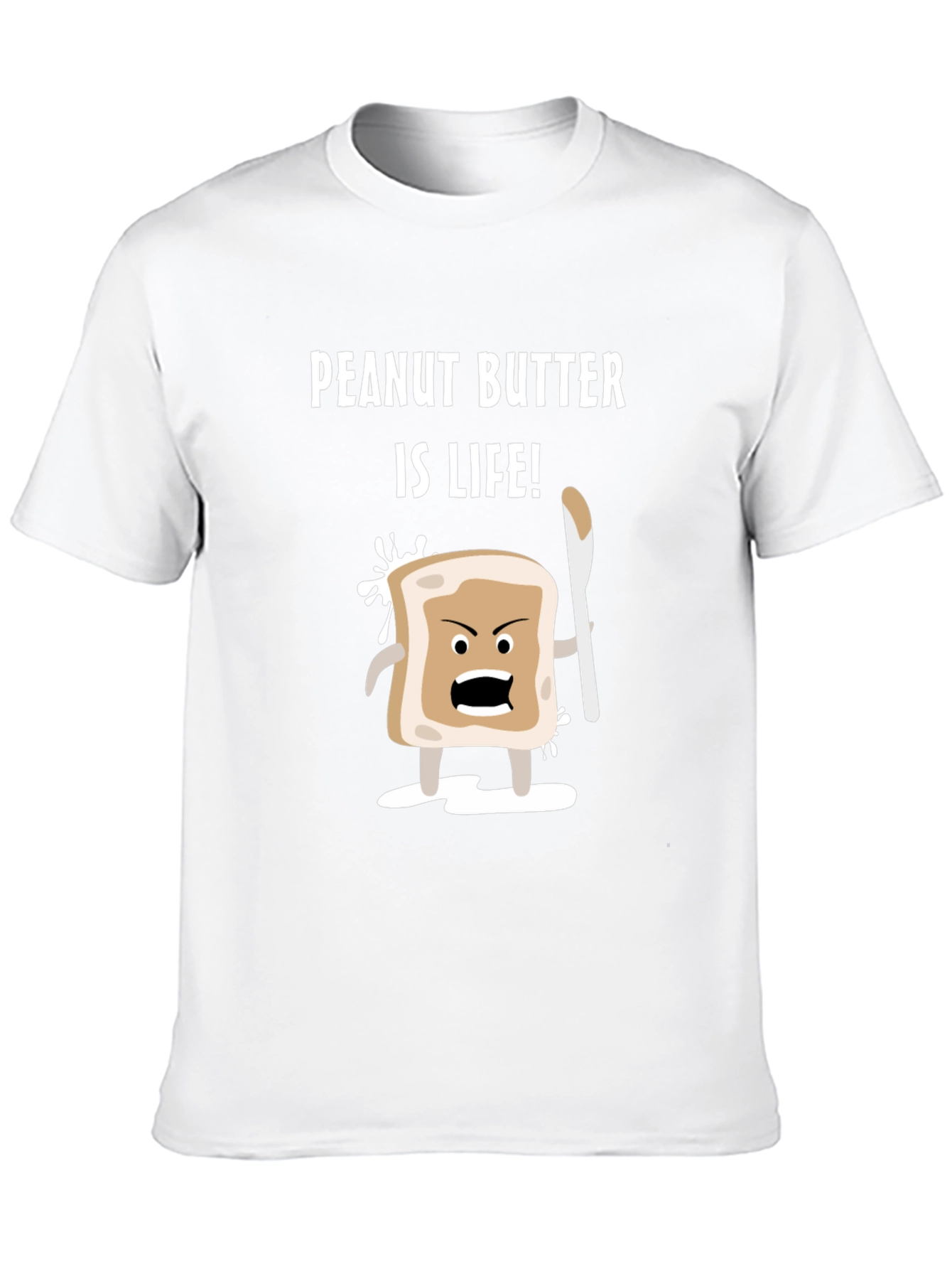 Peanut Butter Is Life! T-Shirt - Funny Foodie Tee
