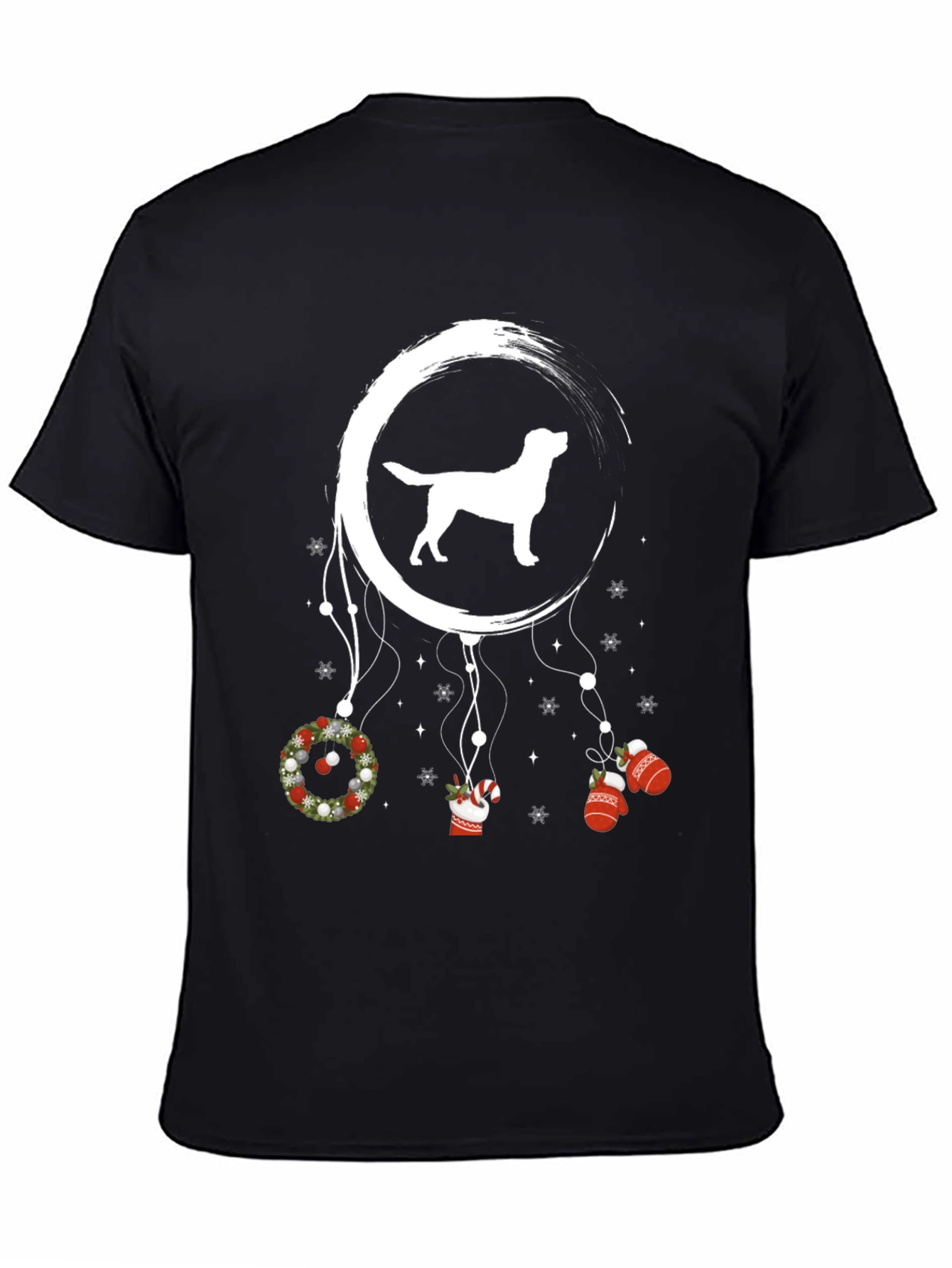 Dog Dreamcatcher Christmas T-Shirt