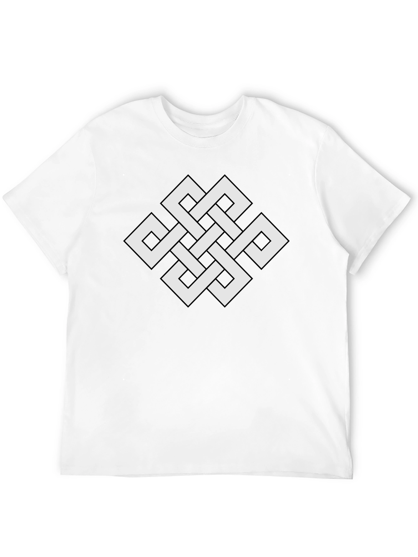 Endless Knot Graphic T-Shirt - Stylish Casual Wear
