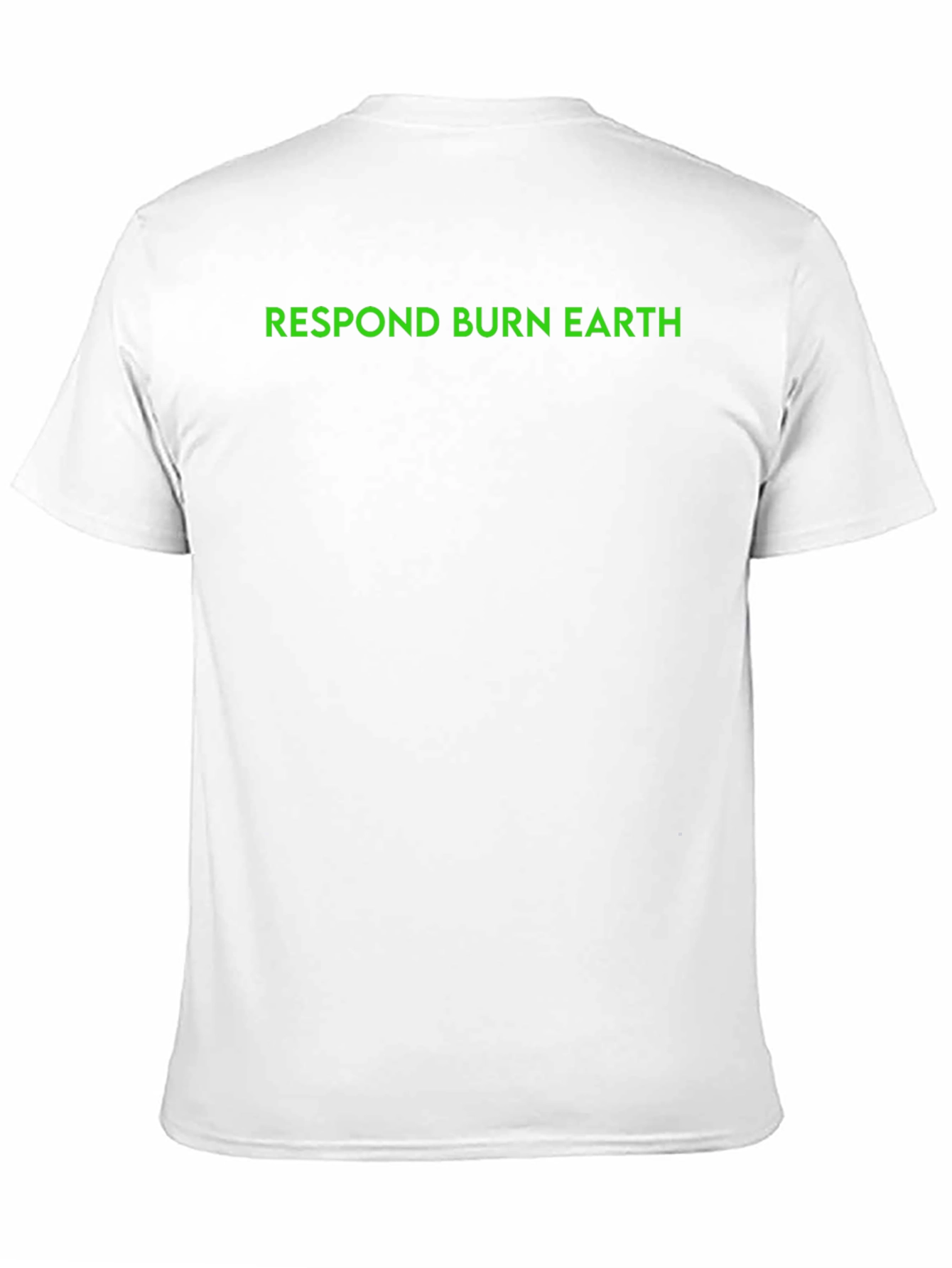 Respond Burn Earth Graphic Tee - Black