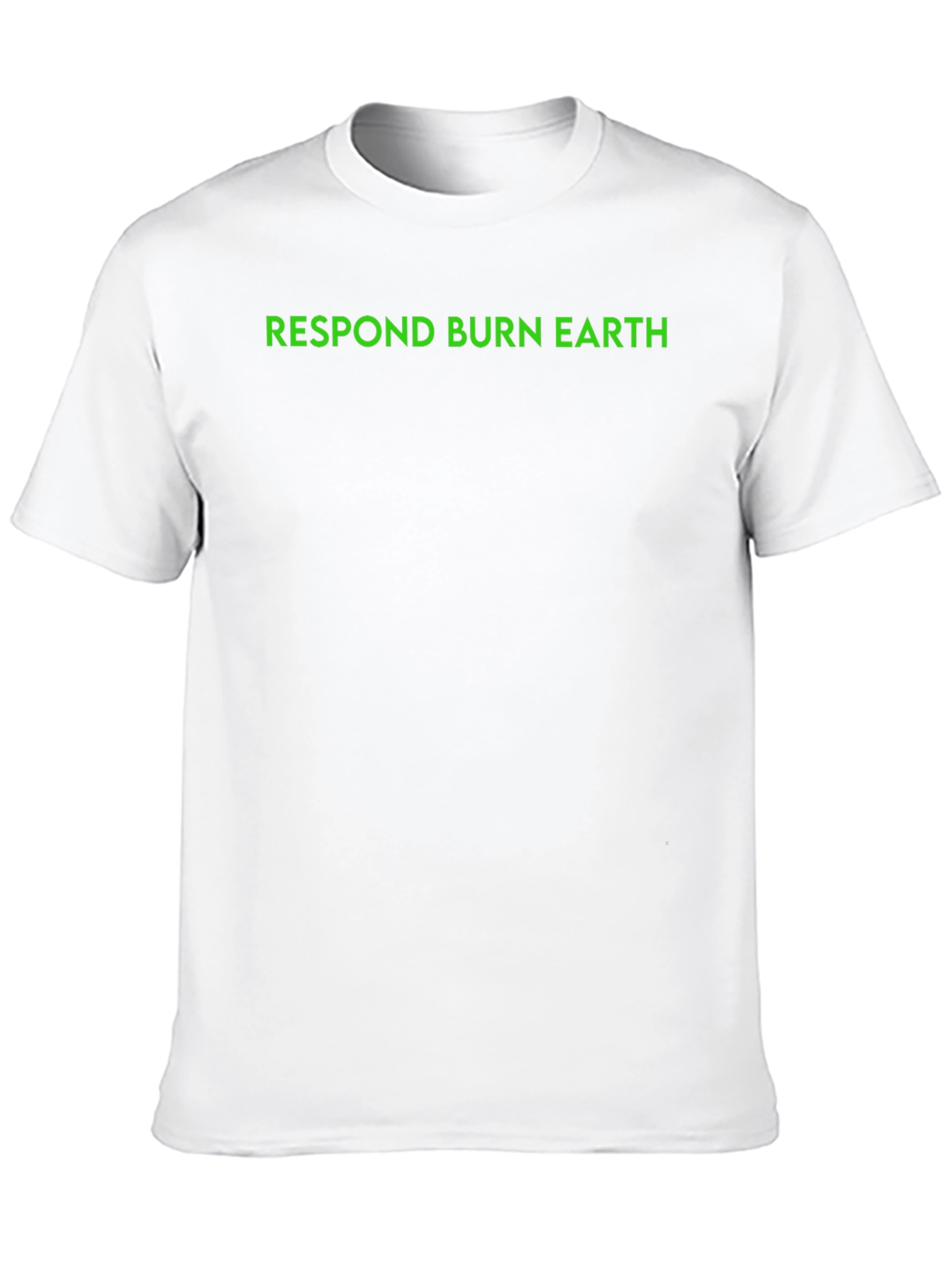Respond Burn Earth Graphic Tee - Black