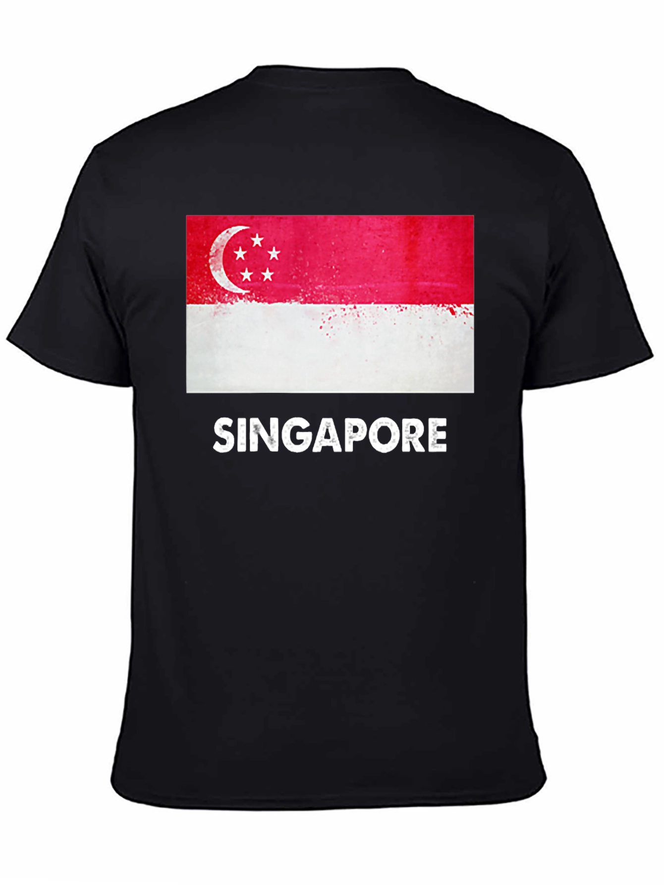 Singapore Flag T-Shirt - Patriotic Graphic Tee