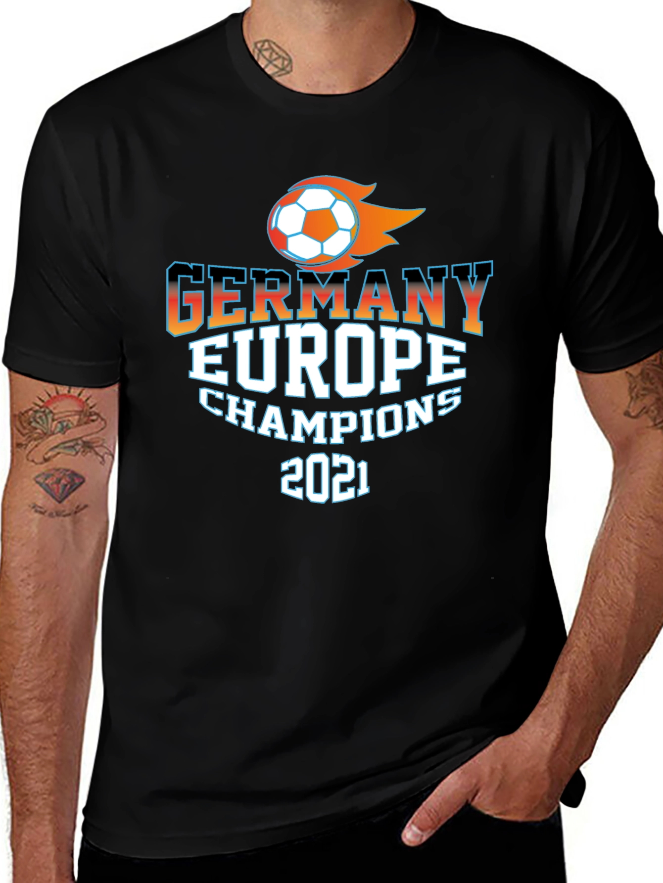 Germany Europe Champions 2021 Soccer T-Shirt