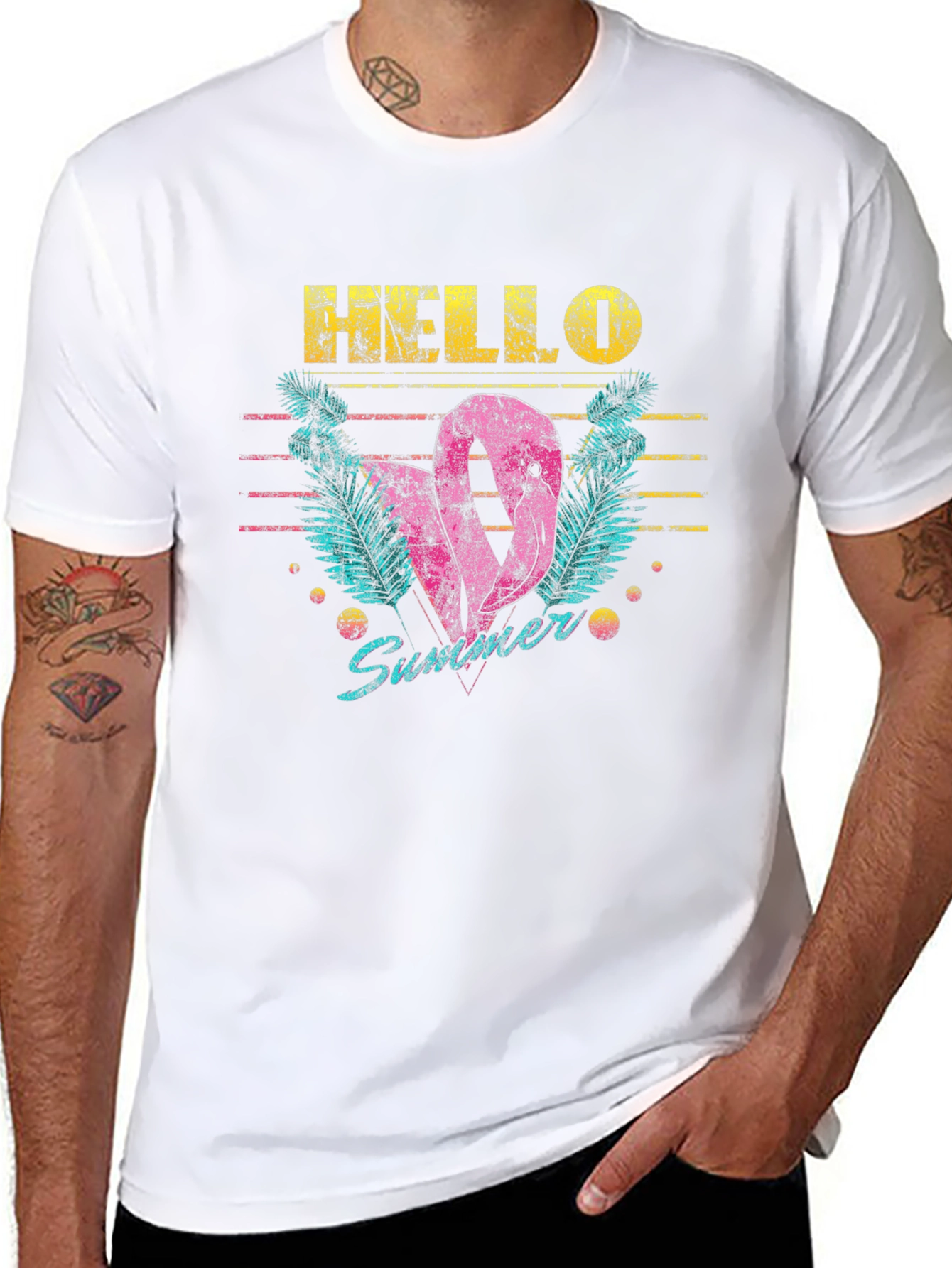 Hello Summer Graphic T-Shirt