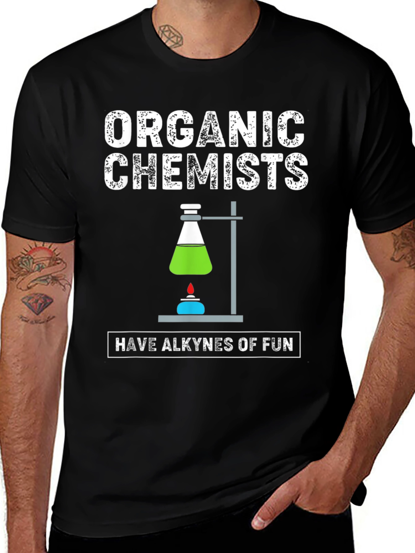 Organic Chemists Have Alkynes Of Fun Graphic T-Shirt