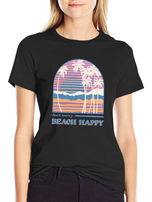 Beach Happy Graphic Tee