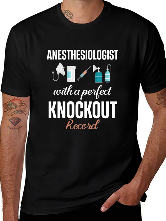 Anesthesiologist Knockout Record T-Shirt