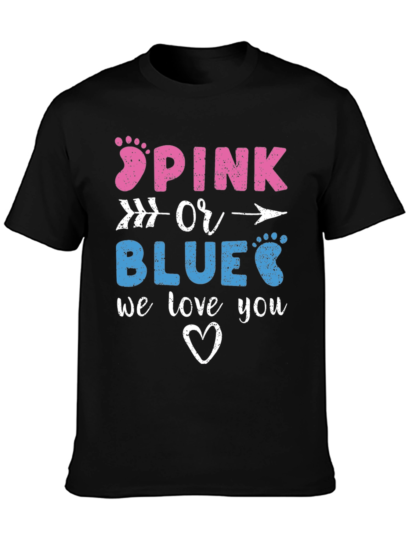 Pink or Blue Gender Reveal T-Shirt