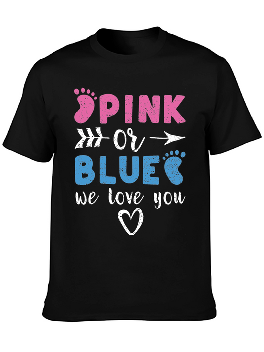 Pink or Blue Gender Reveal T-Shirt