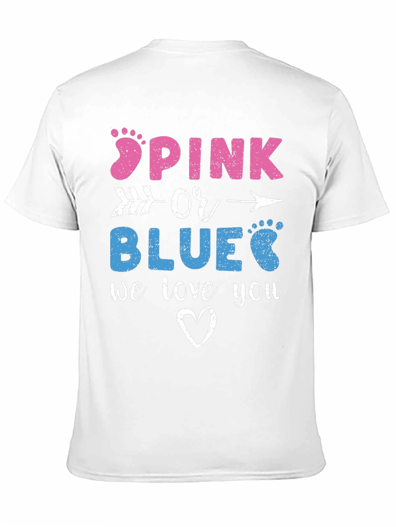 Pink or Blue Gender Reveal T-Shirt