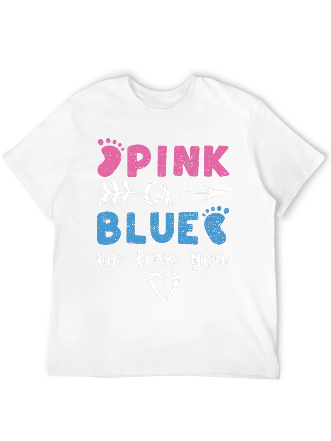 Pink or Blue Gender Reveal T-Shirt