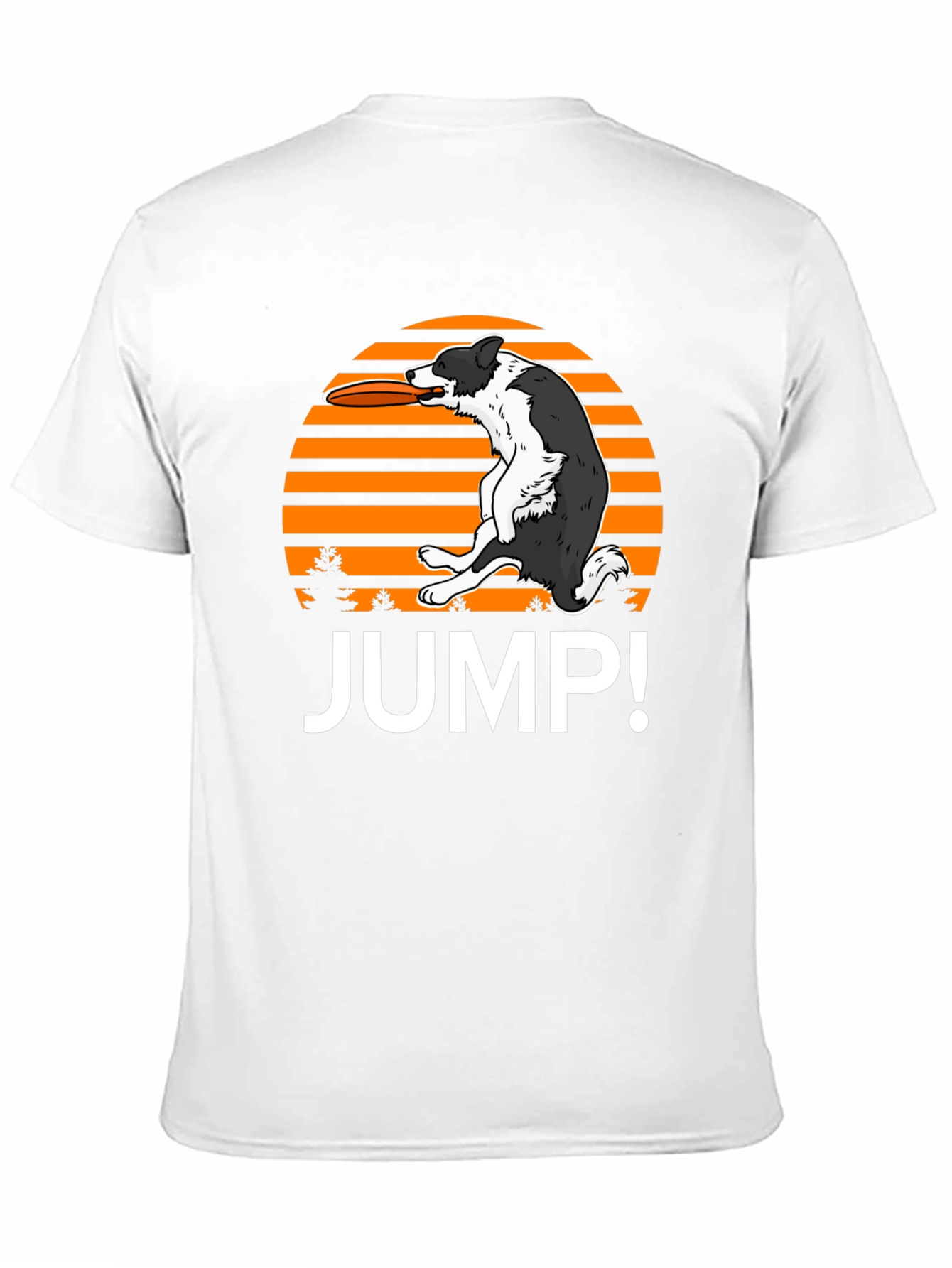 Dog Disc T-Shirt - Jump Frisbee