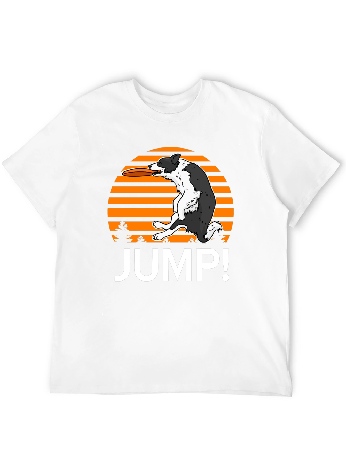Dog Disc T-Shirt - Jump Frisbee