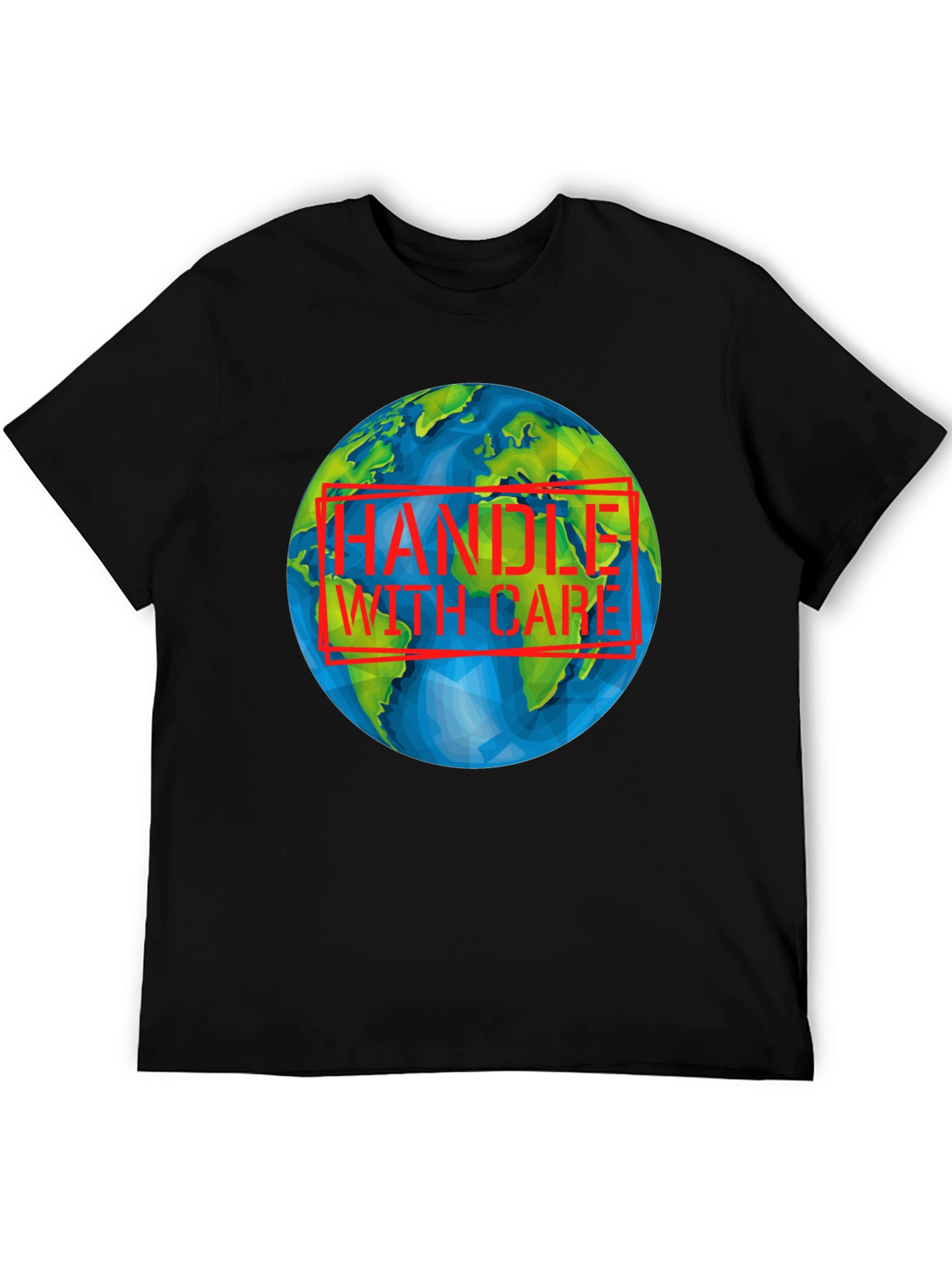 Handle with Care Earth Graphic T-Shirt