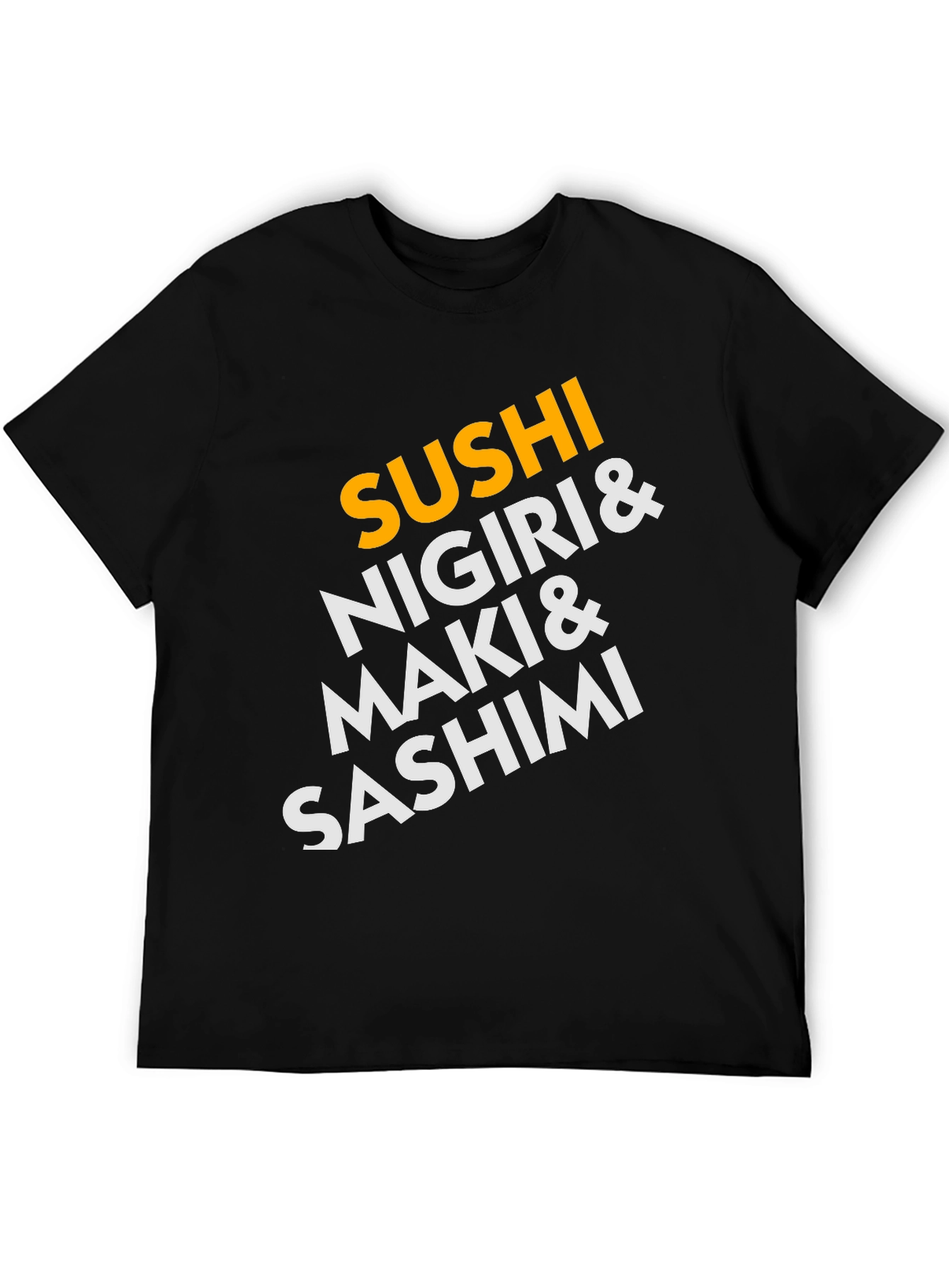 Sushi Lovers T-Shirt: Nigiri Maki & Sashimi!