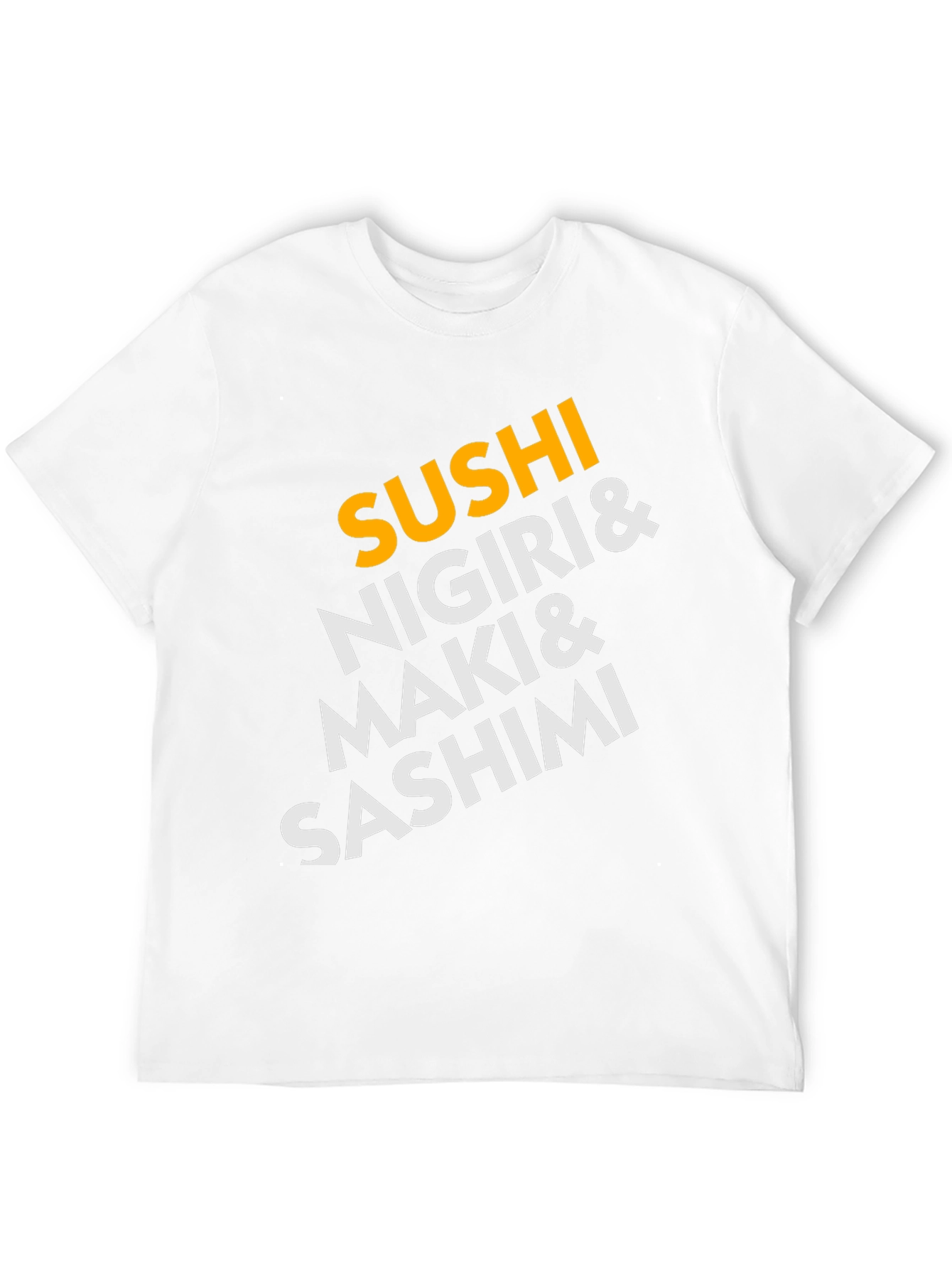 Sushi Lovers T-Shirt: Nigiri Maki & Sashimi!