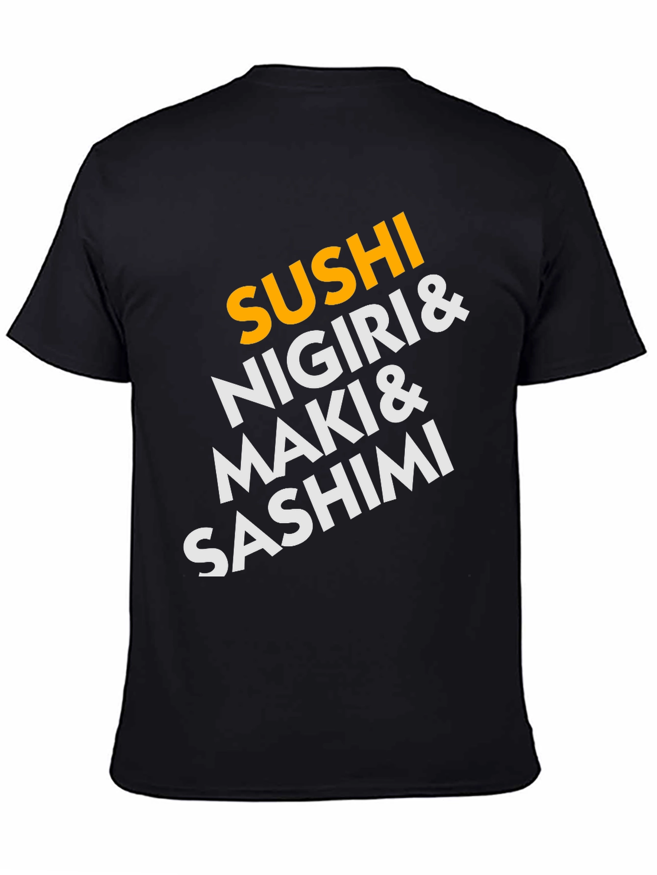 Sushi Lovers T-Shirt: Nigiri Maki & Sashimi!