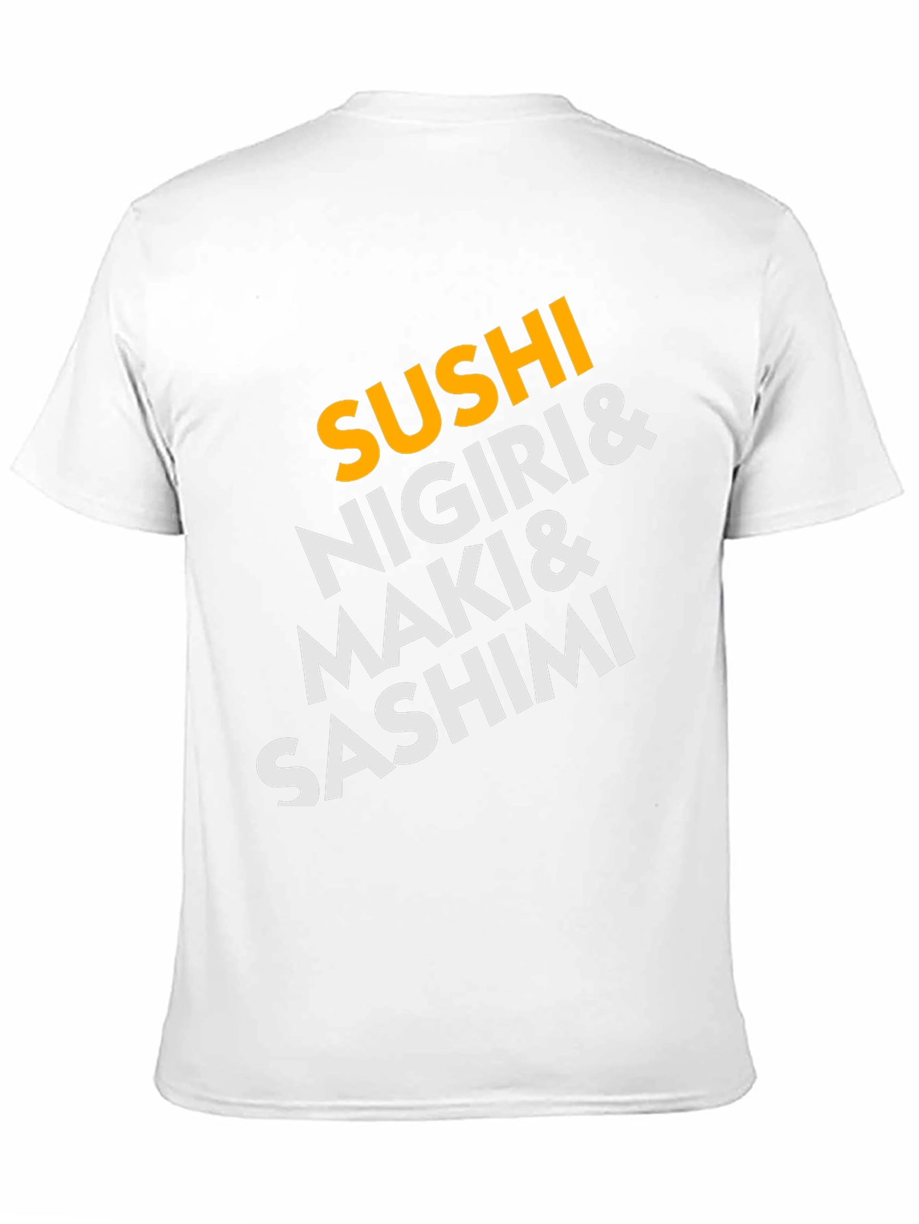 Sushi Lovers T-Shirt: Nigiri Maki & Sashimi!