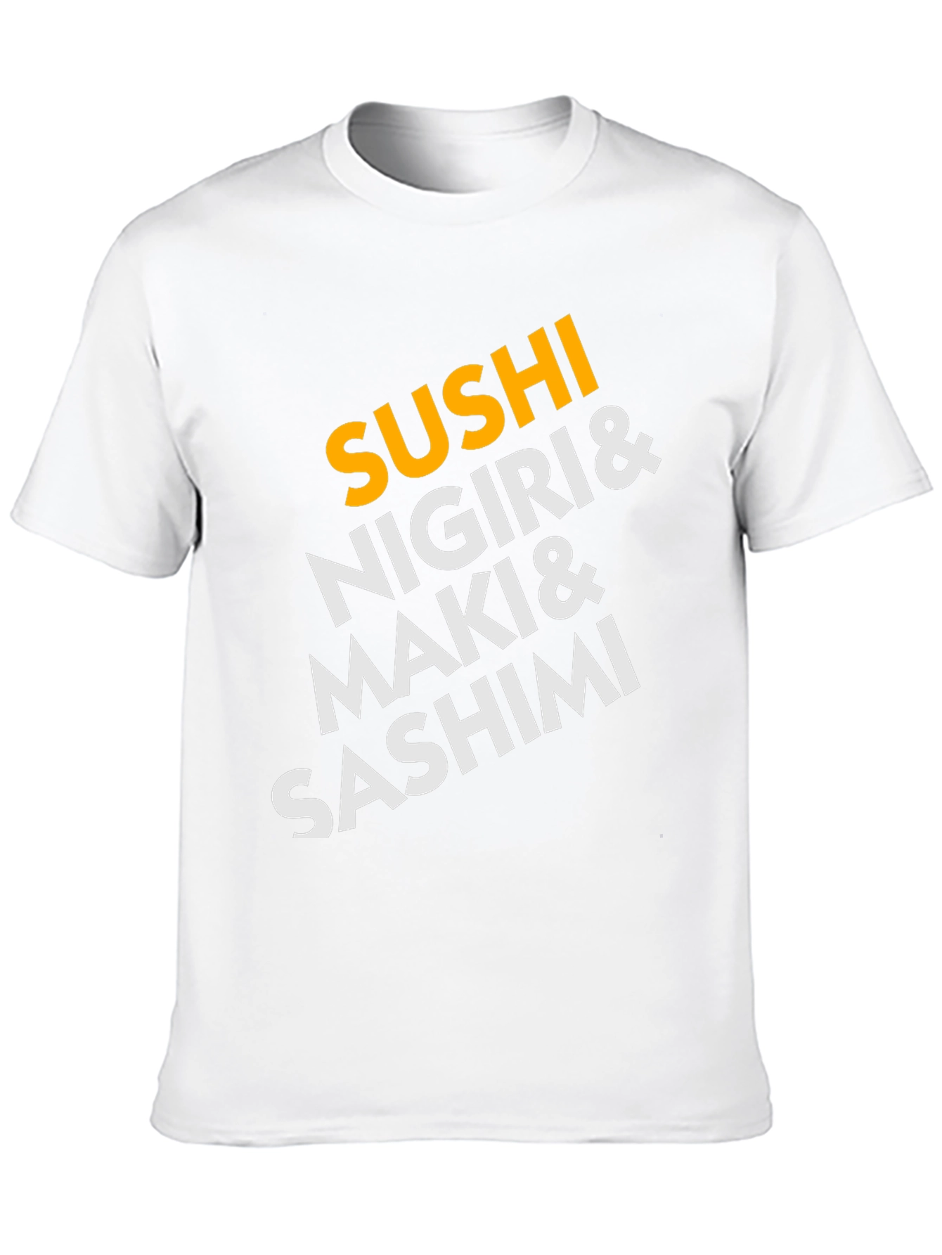 Sushi Lovers T-Shirt: Nigiri Maki & Sashimi!