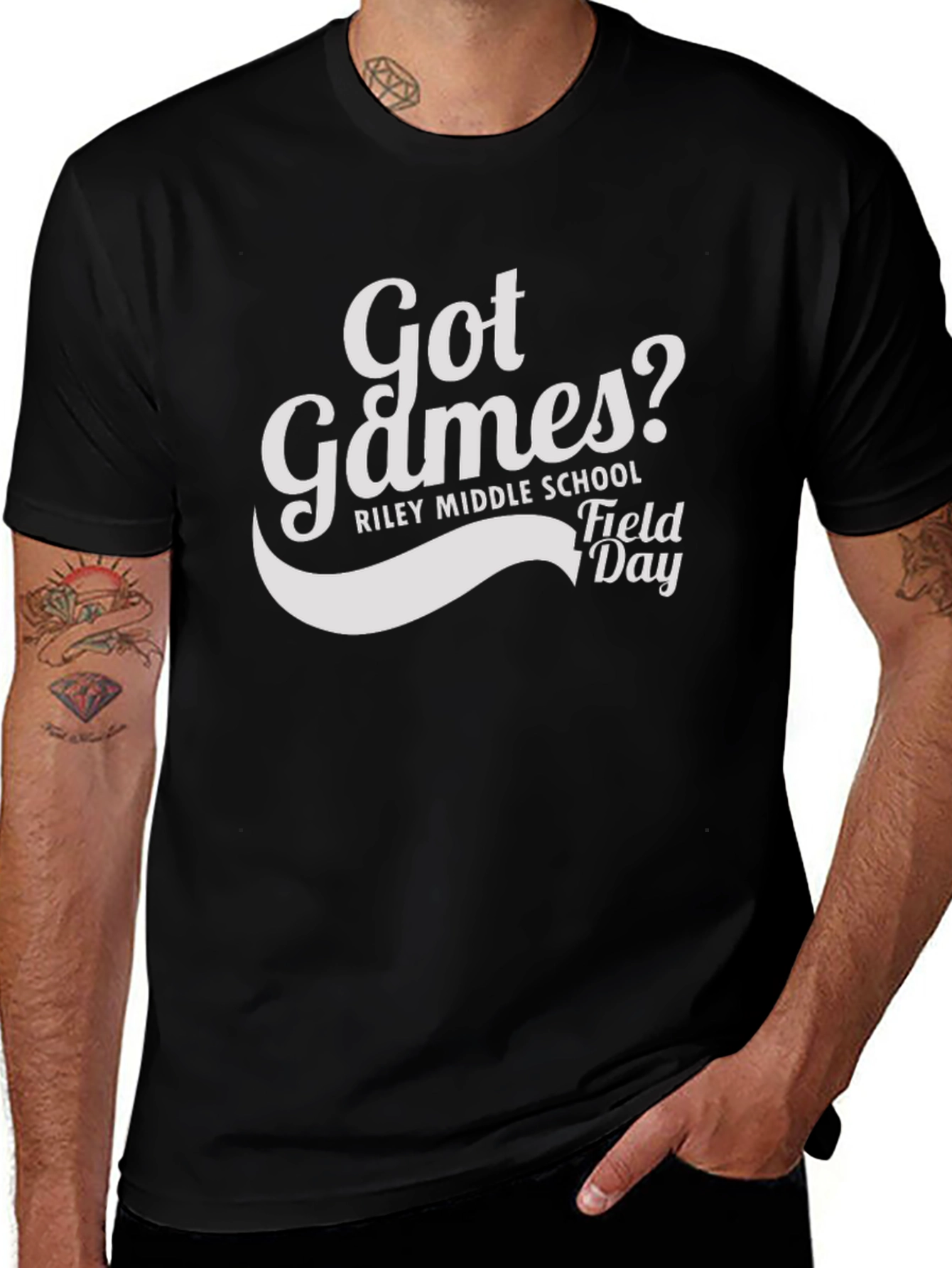 Got Games? Field Day Black T-Shirt