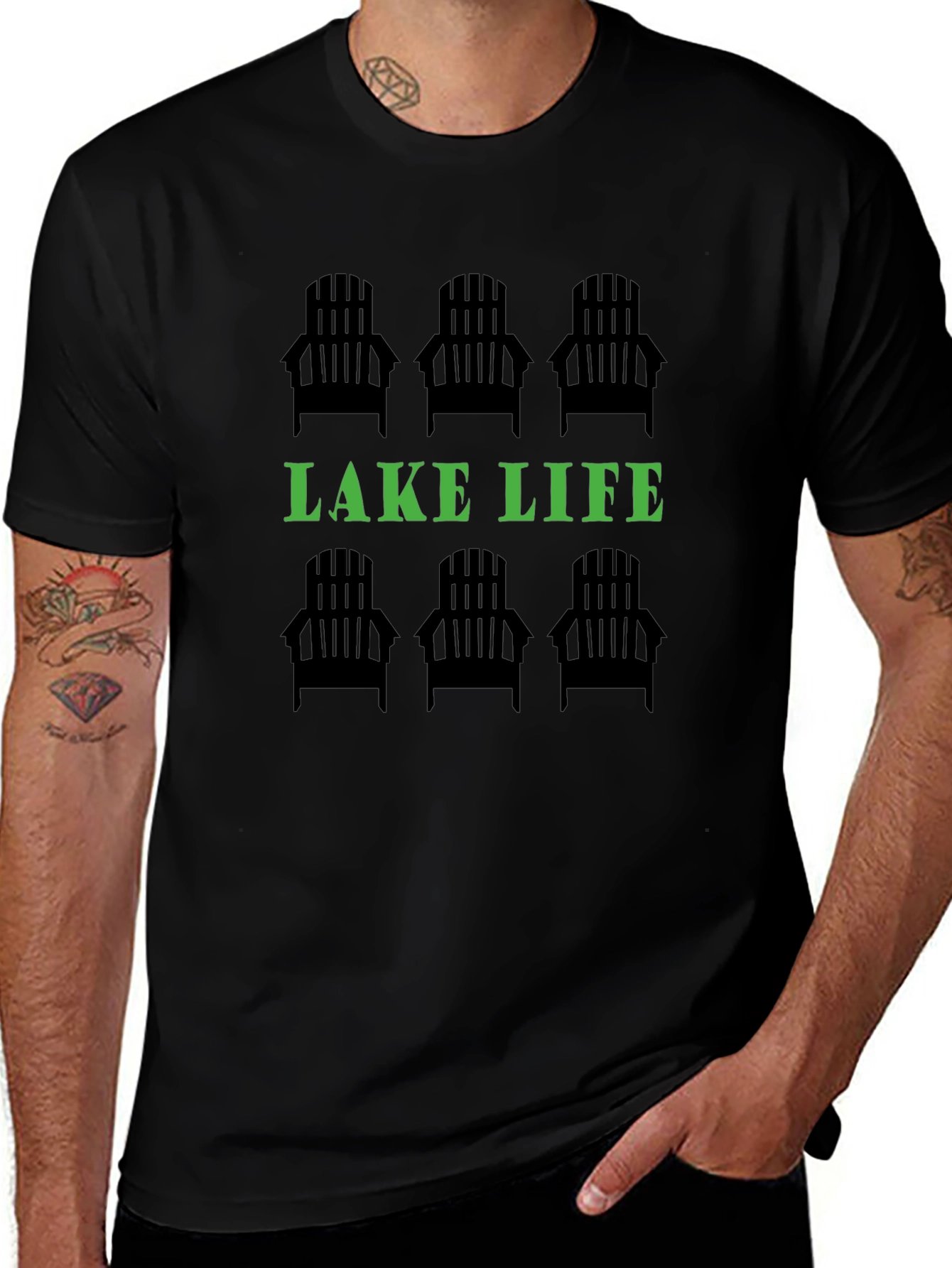 Lake Life Graphic Tee - Relax in Style