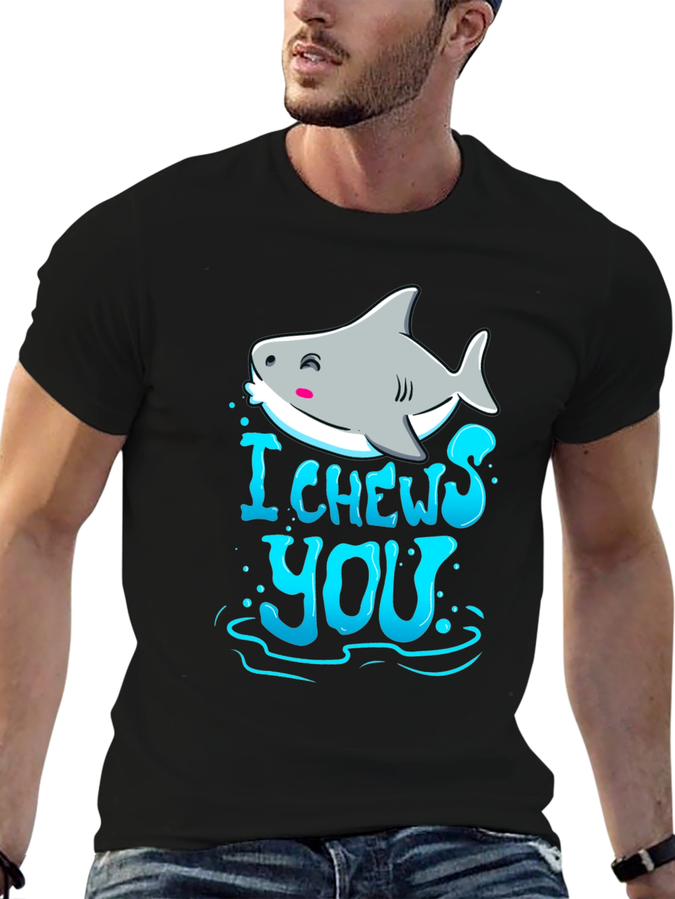 I Chews You Shark Graphic Tee