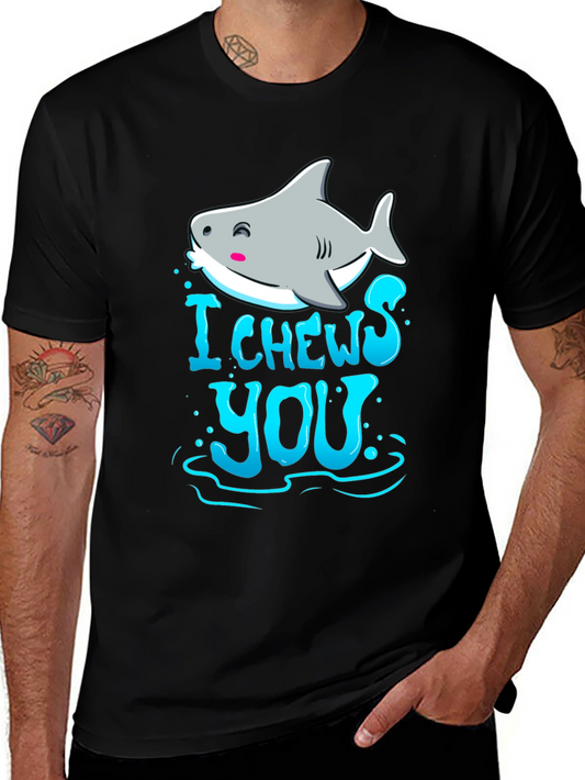 I Chews You Shark Graphic Tee