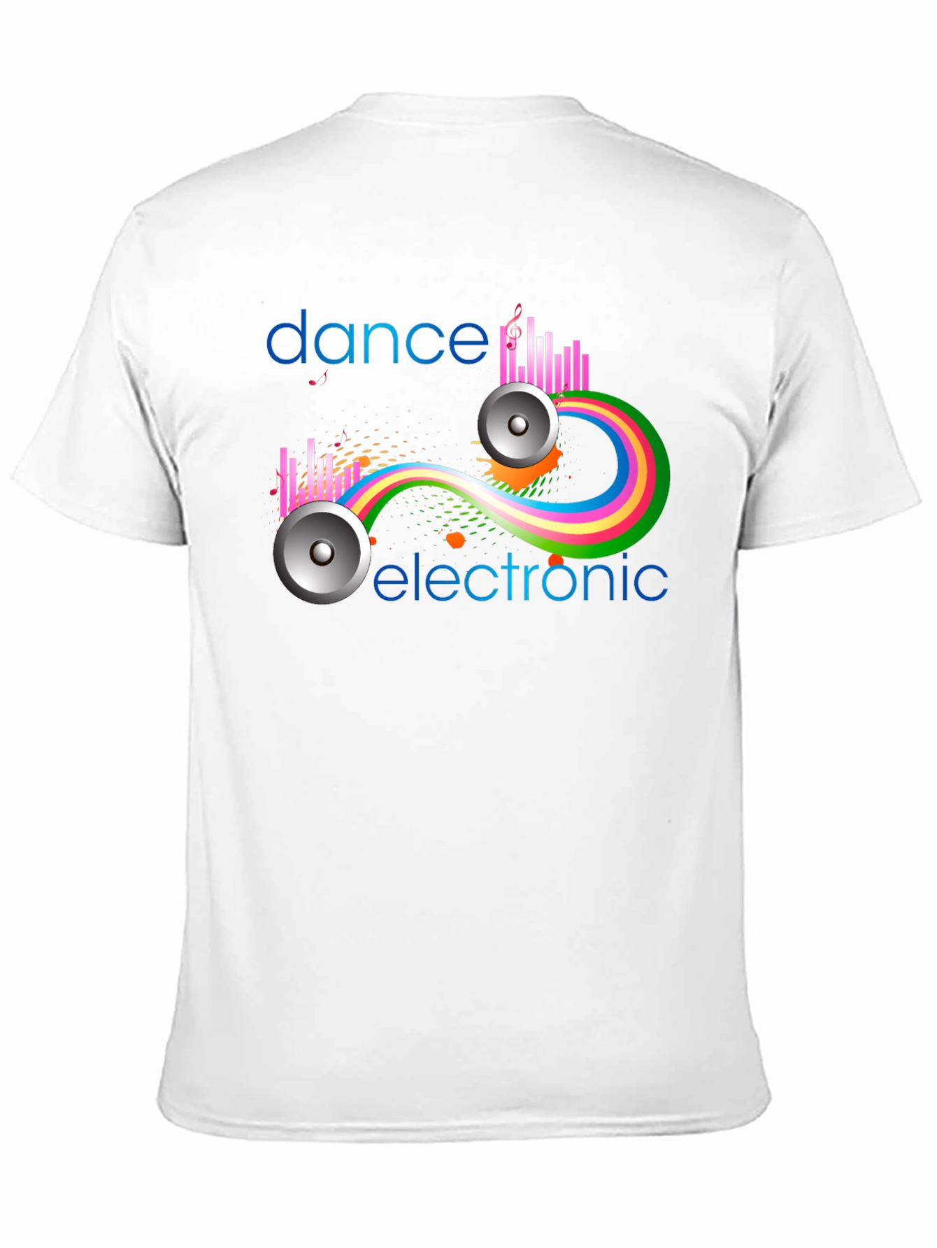 Dance Electronic Graphic Tee - Stylish Music Shirt