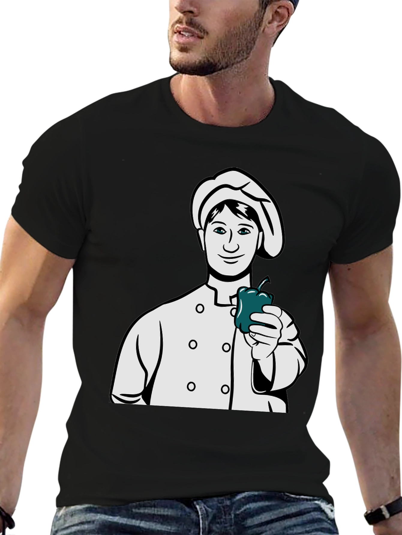 Chef Pepper Graphic T-Shirt