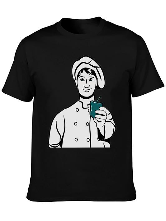 Chef Pepper Graphic T-Shirt