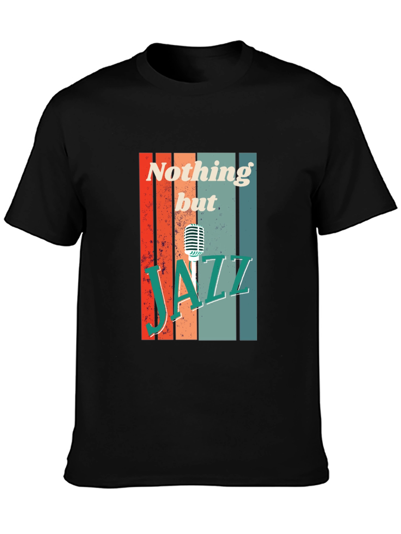 Nothing but Jazz Graphic T-Shirt - Retro Style