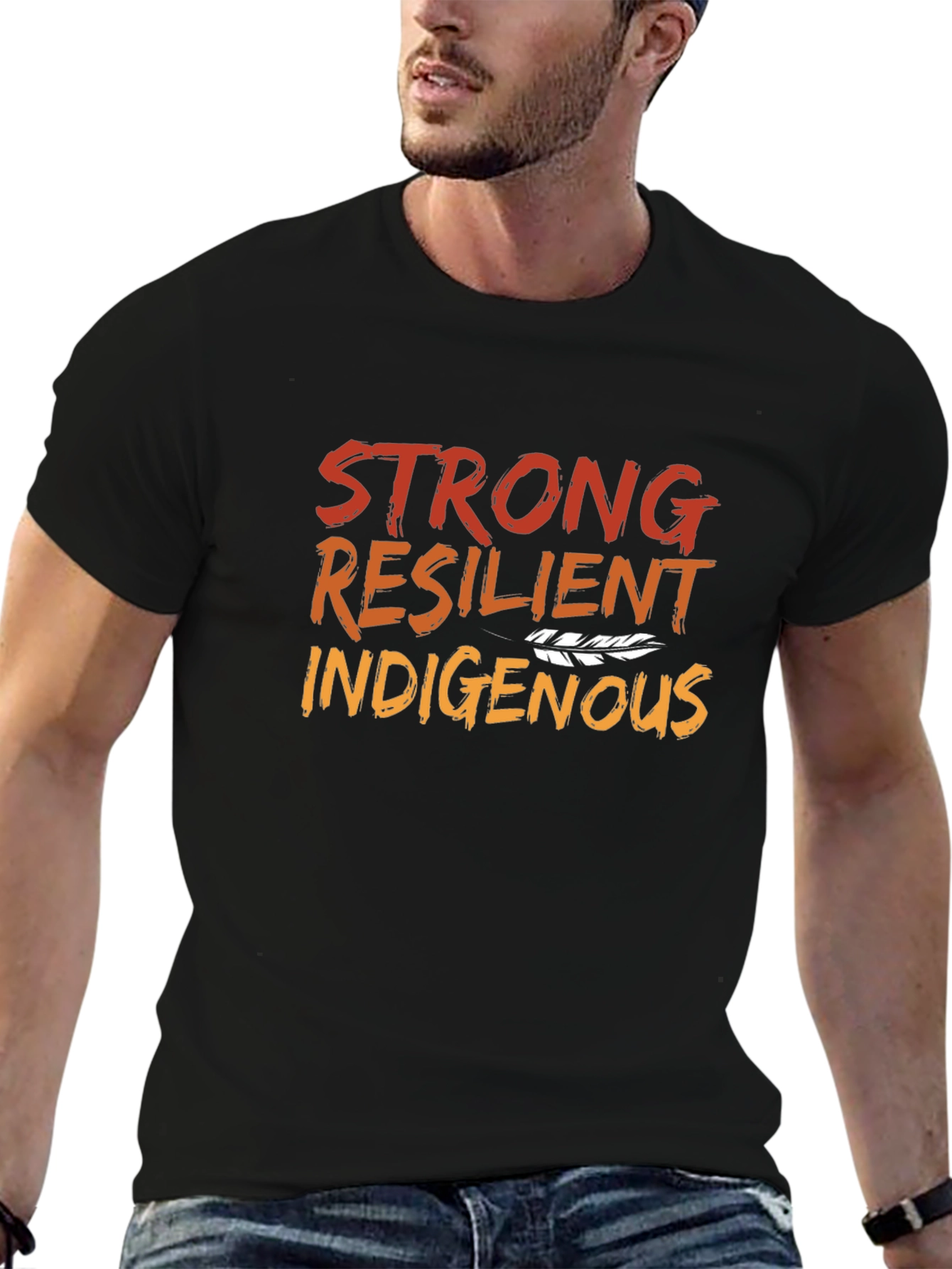 Strong Resilient Indigenous Graphic Tee