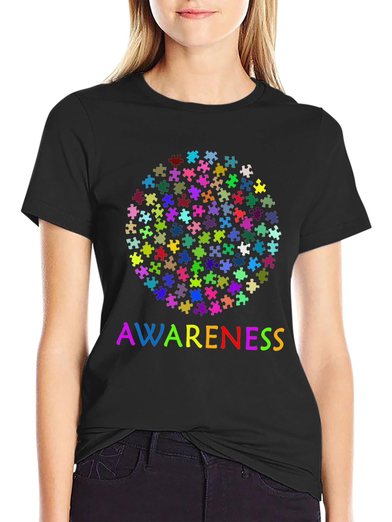 Autism Awareness Puzzle Piece T-Shirt