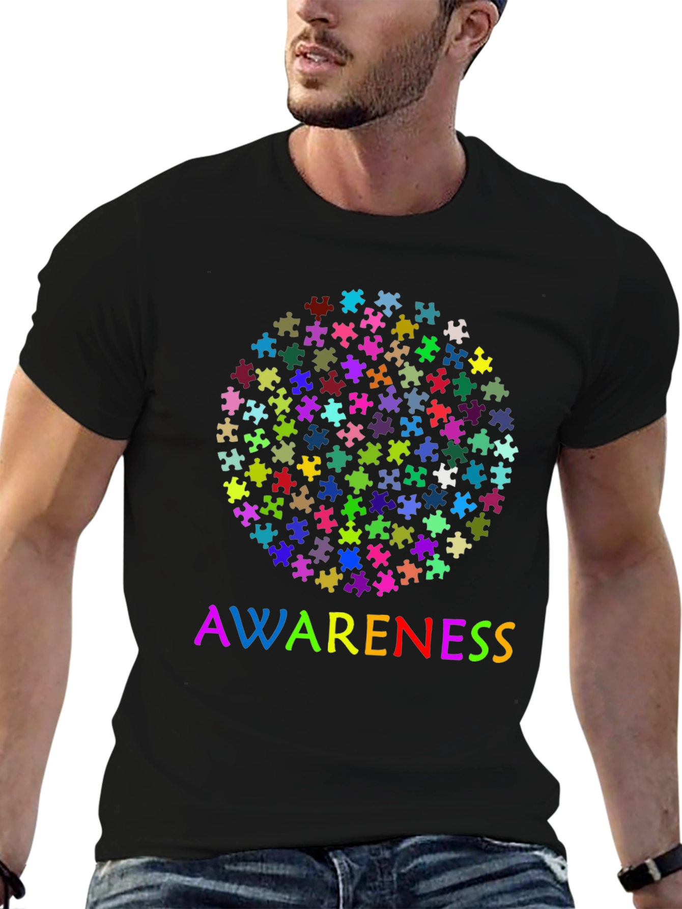 Autism Awareness Puzzle Piece T-Shirt