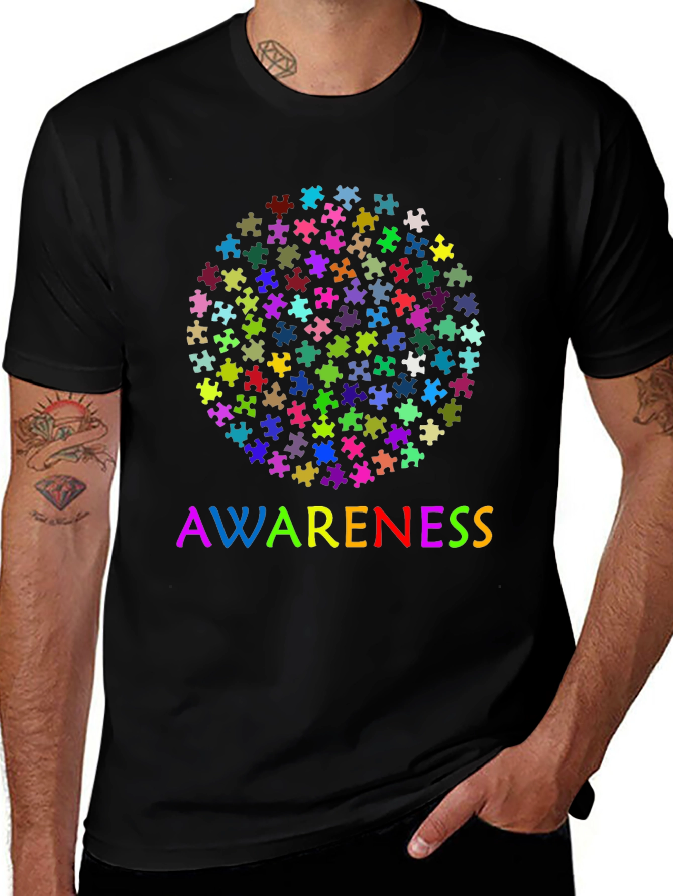 Autism Awareness Puzzle Piece T-Shirt