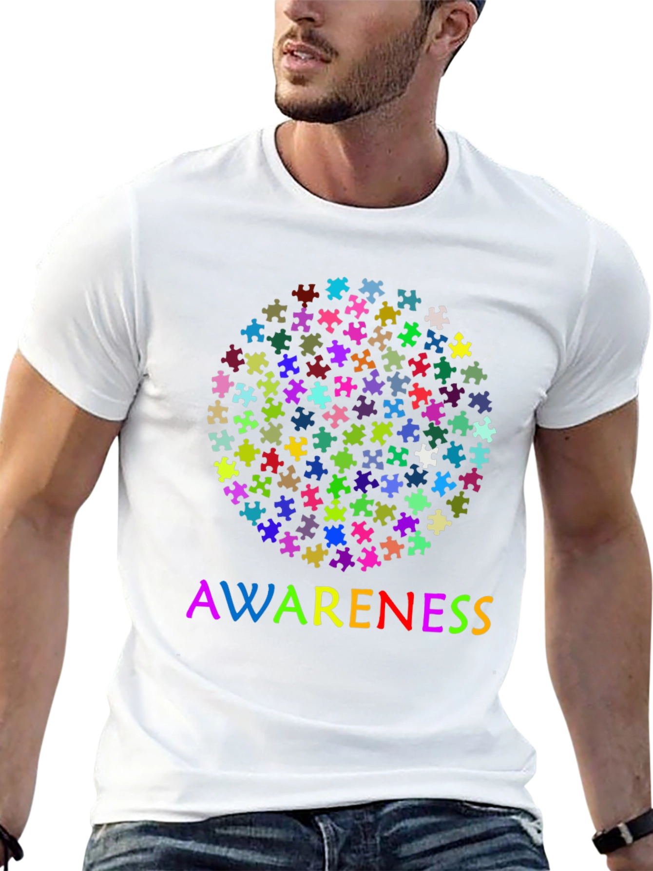 Autism Awareness Puzzle Piece T-Shirt