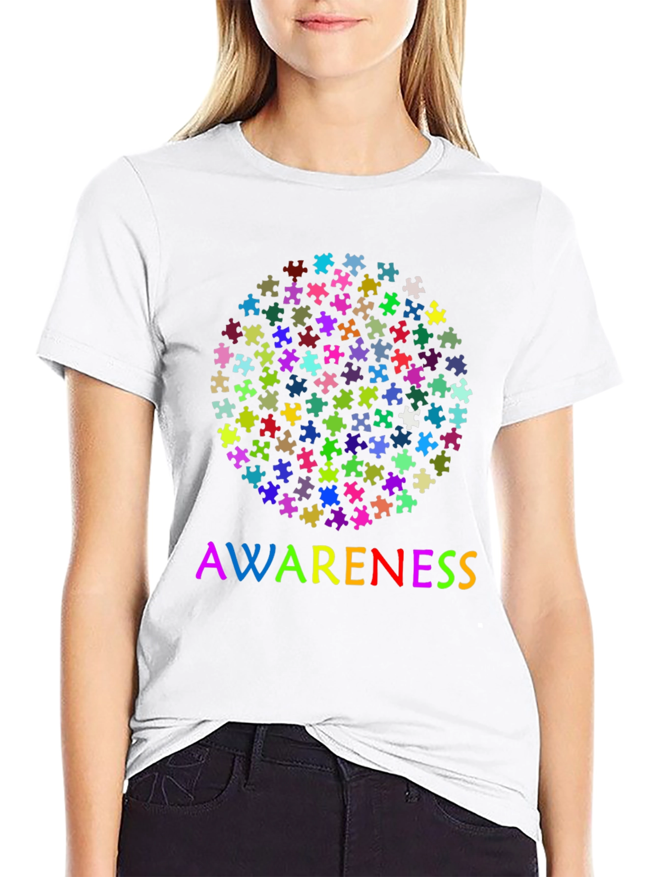 Autism Awareness Puzzle Piece T-Shirt