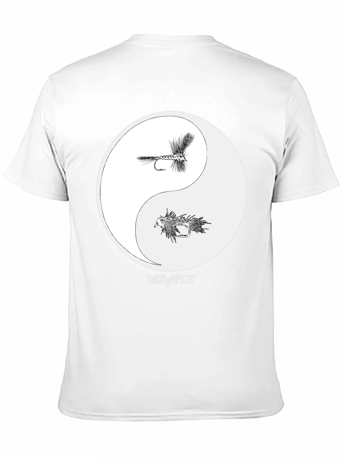 Billy Fly T-Shirt - Yin Yang Design