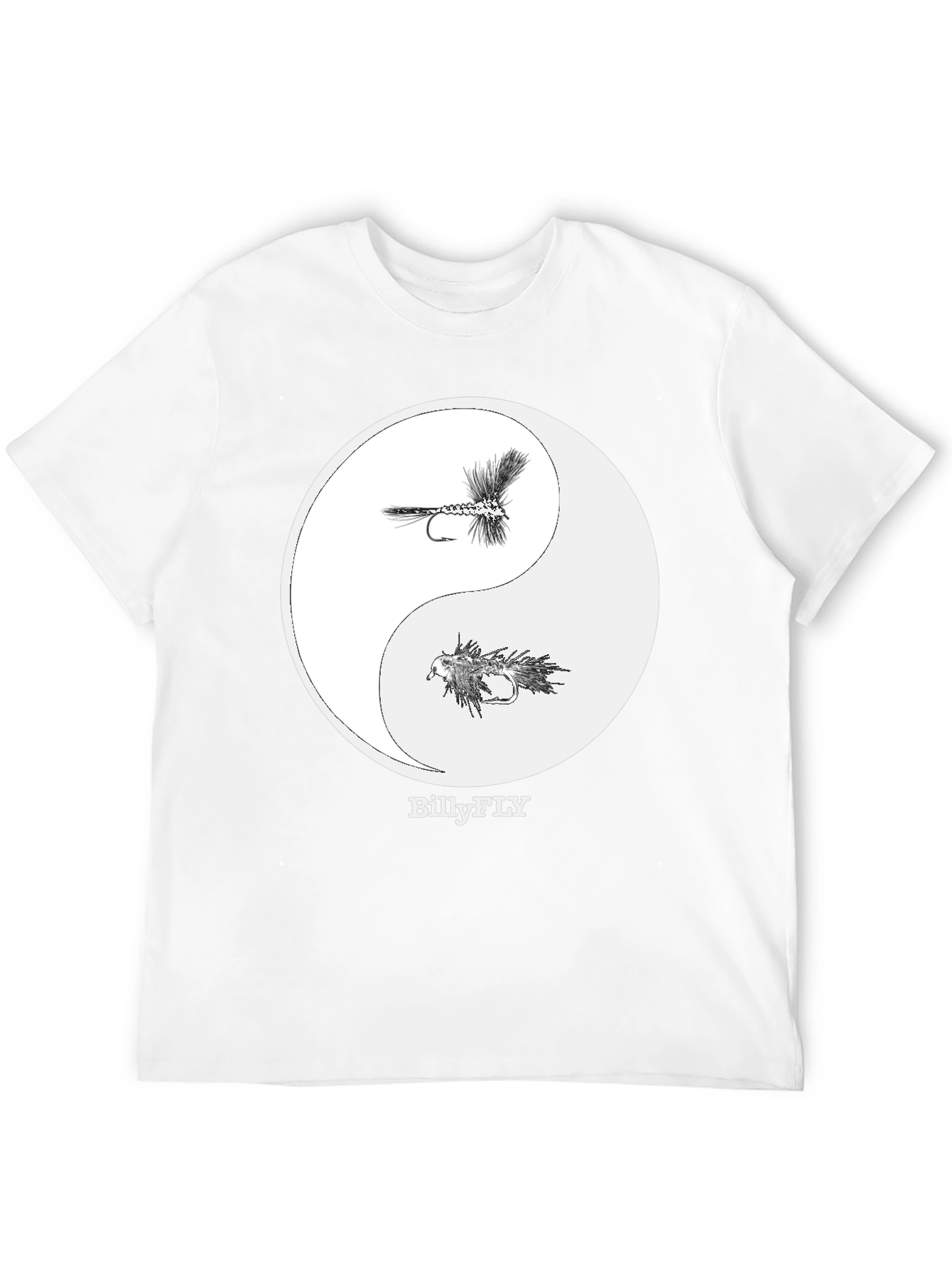 Billy Fly T-Shirt - Yin Yang Design