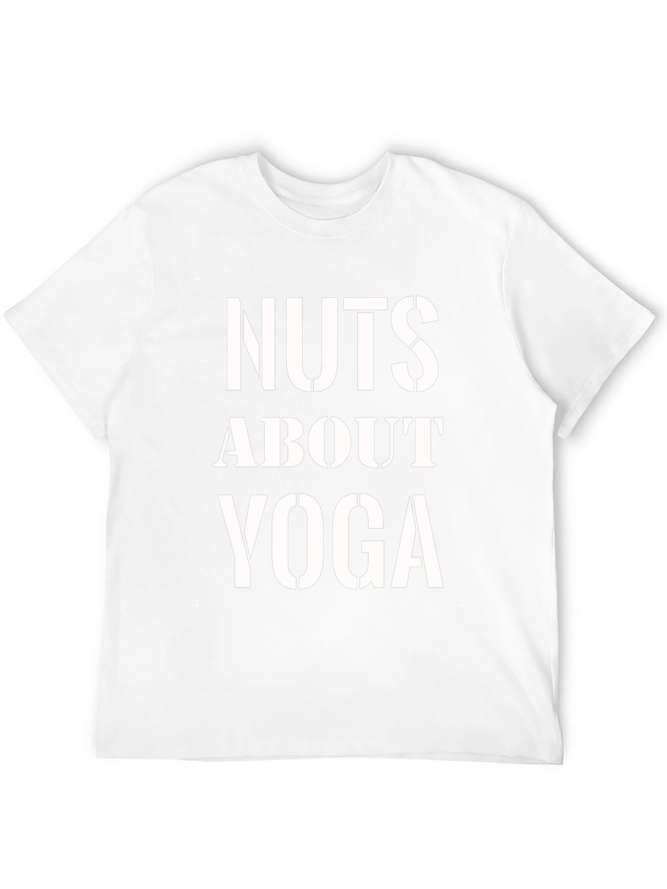 Nuts About Yoga T-Shirt - Black Graphic Tee