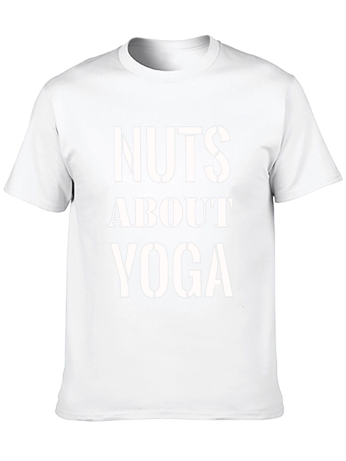 Nuts About Yoga T-Shirt - Black Graphic Tee